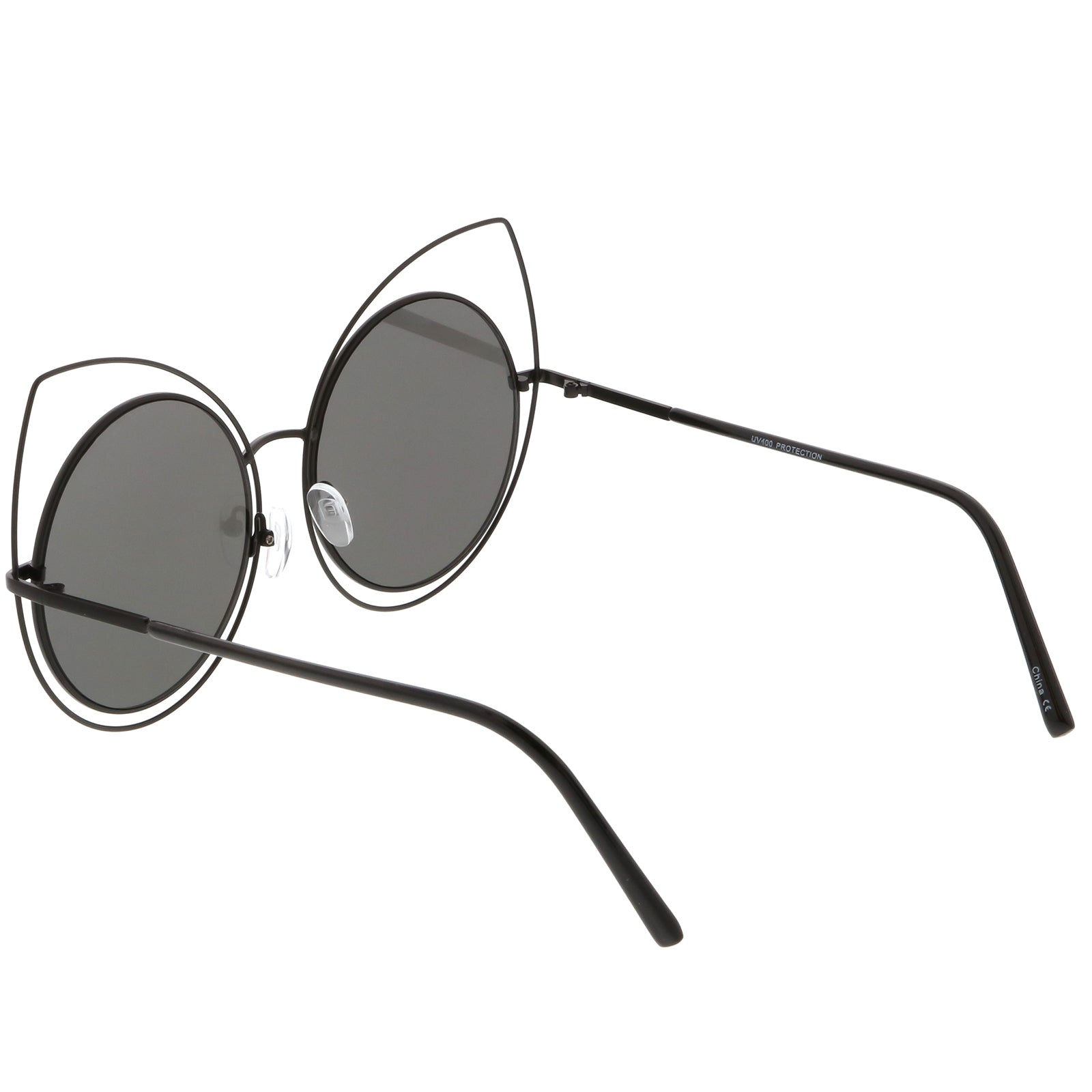 Black / Silver Mirror