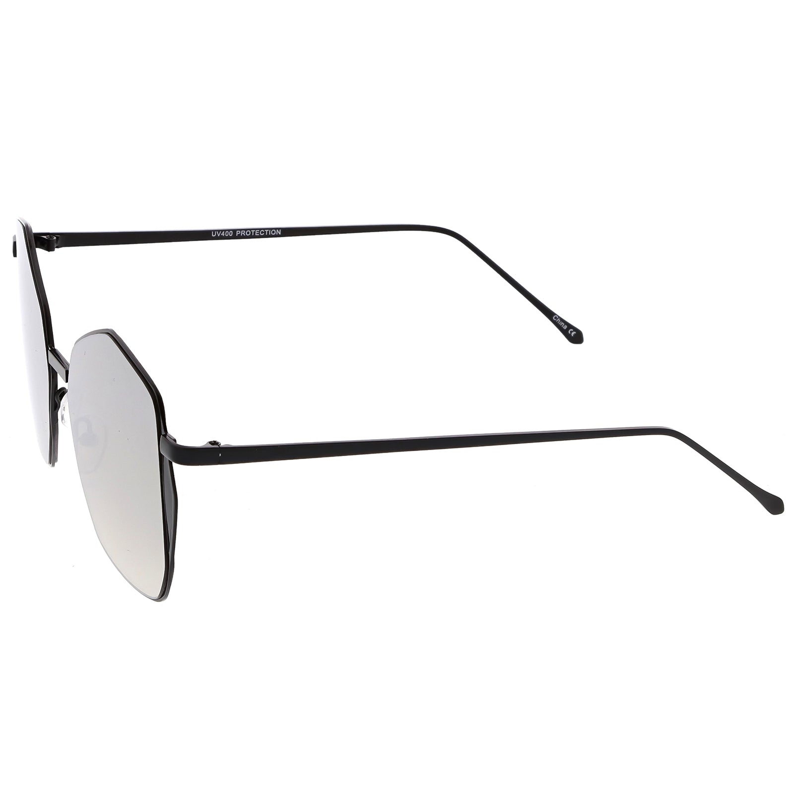 Black / Silver Mirror