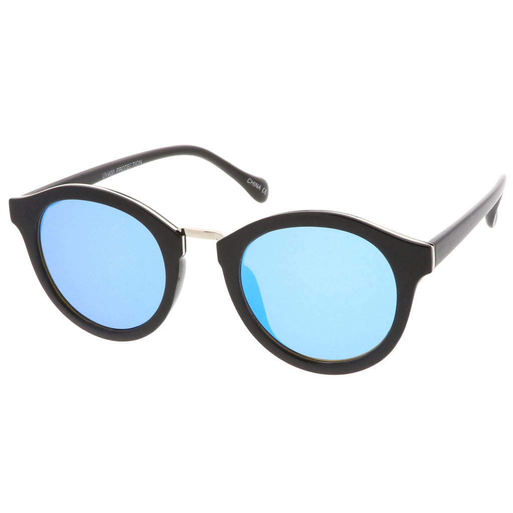 Black-Silver / Blue Mirror