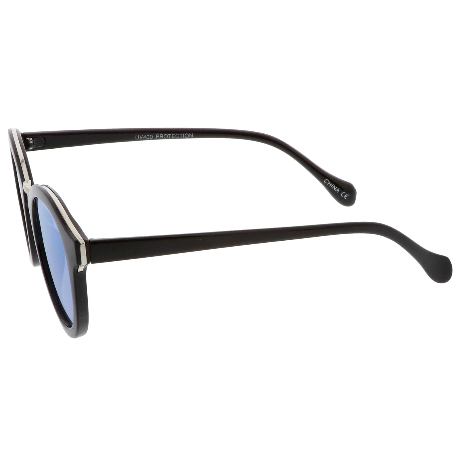 Black-Silver / Blue Mirror