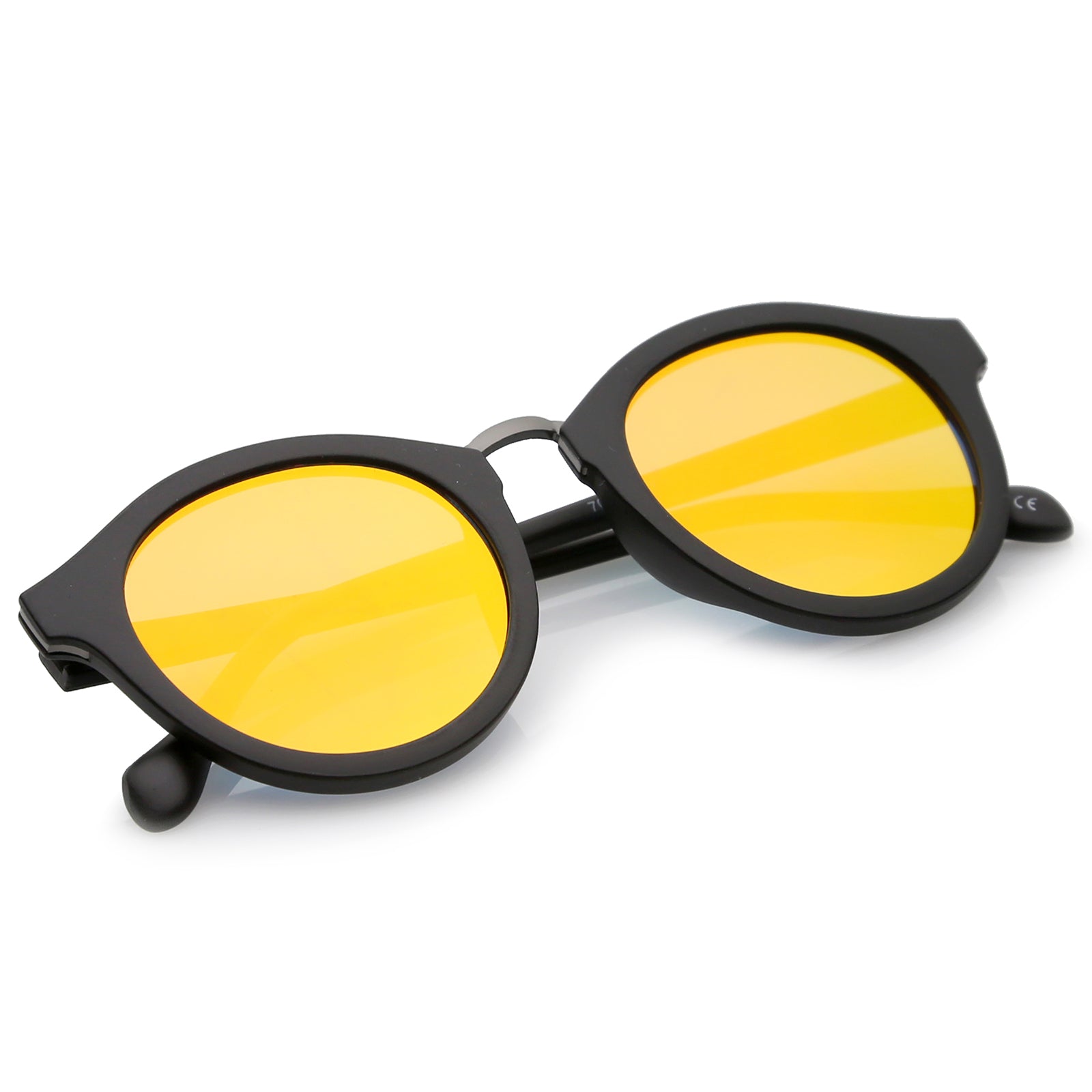 Matte Black-Gunmetal / Orange Mirror