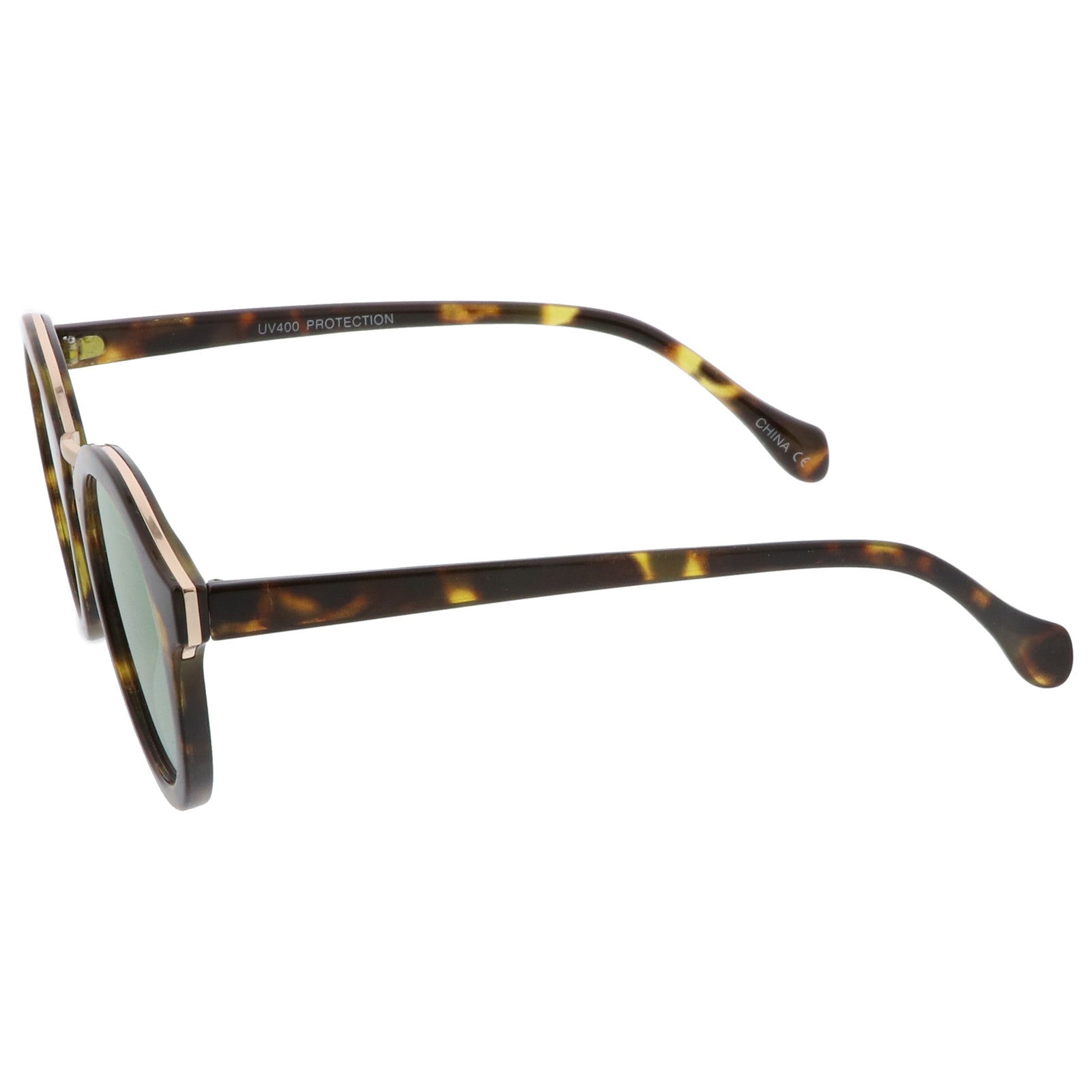 Tortoise-Gold / Purple Mirror