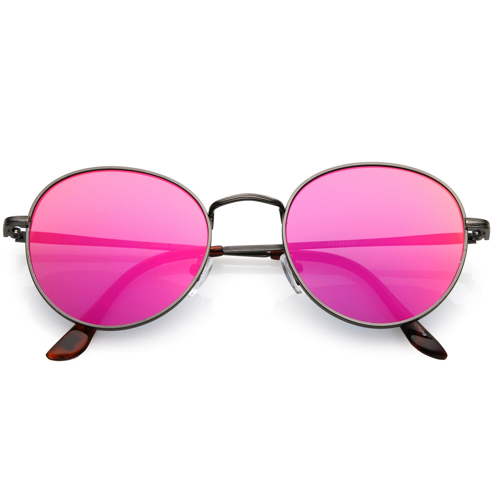 Gunmetal / Magenta Mirror