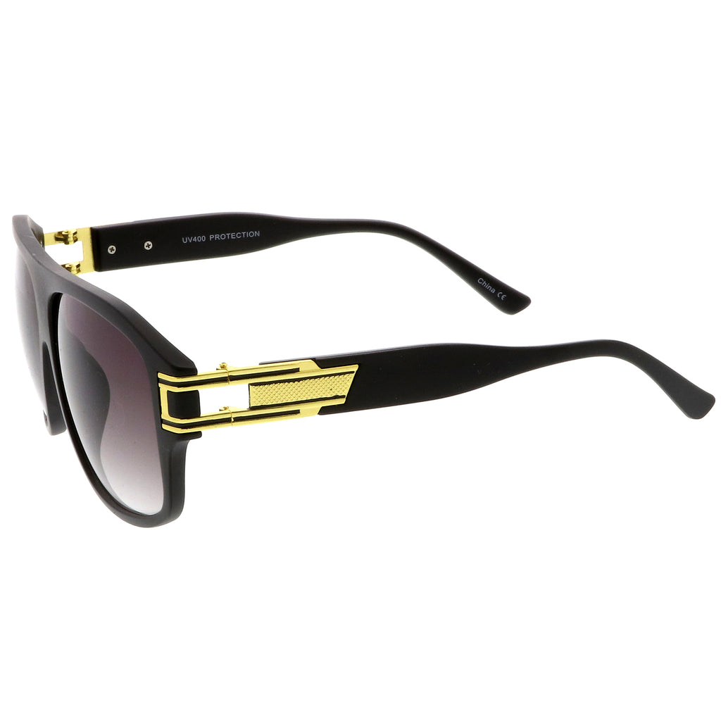 Matte Black-Gold / Lavender