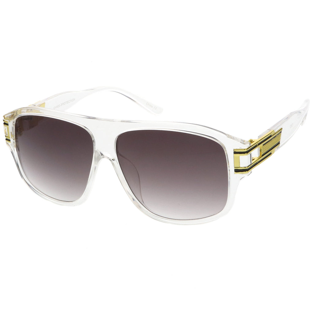 Clear-Gold / Lavender