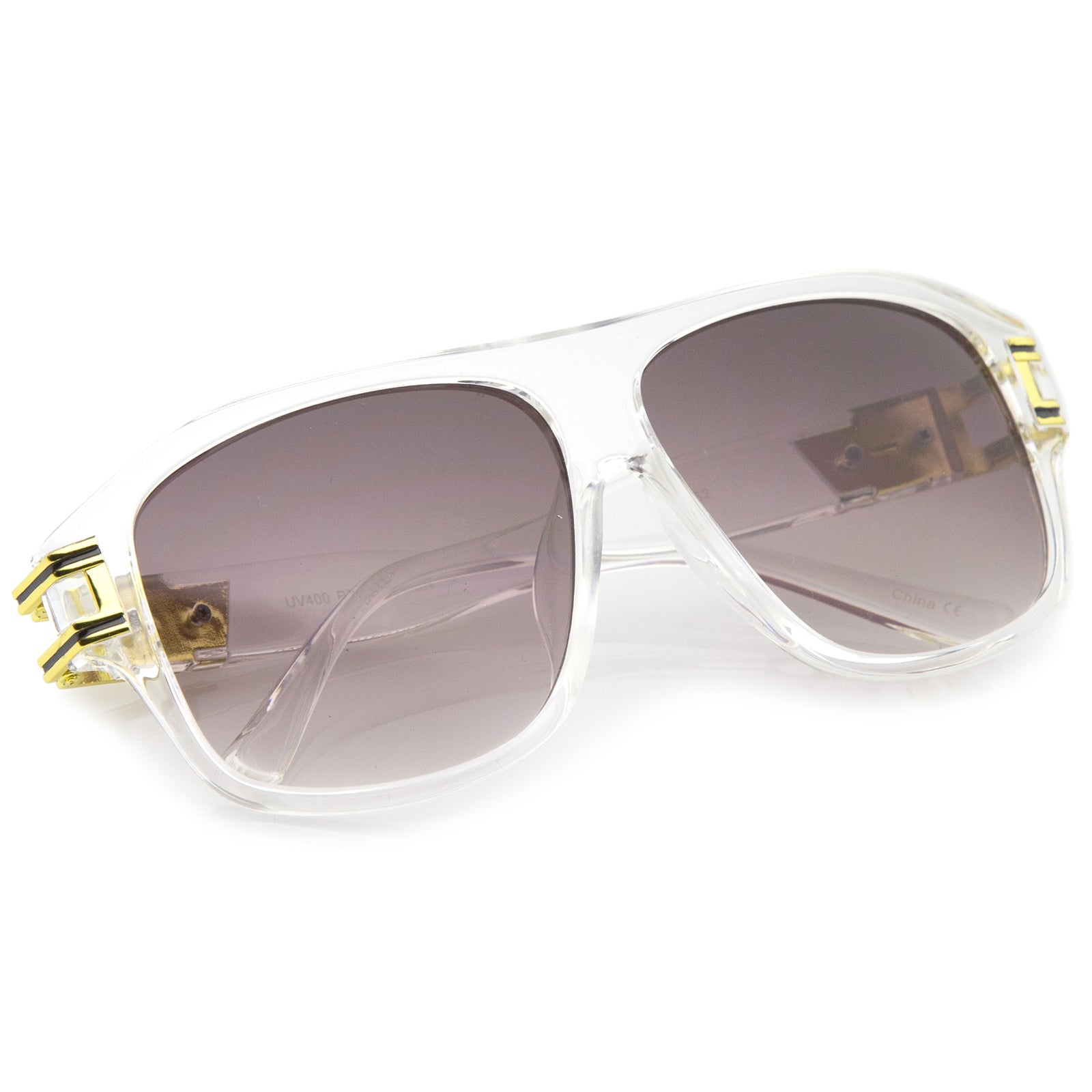 Clear-Gold / Lavender