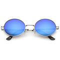 Silver / Blue Mirror