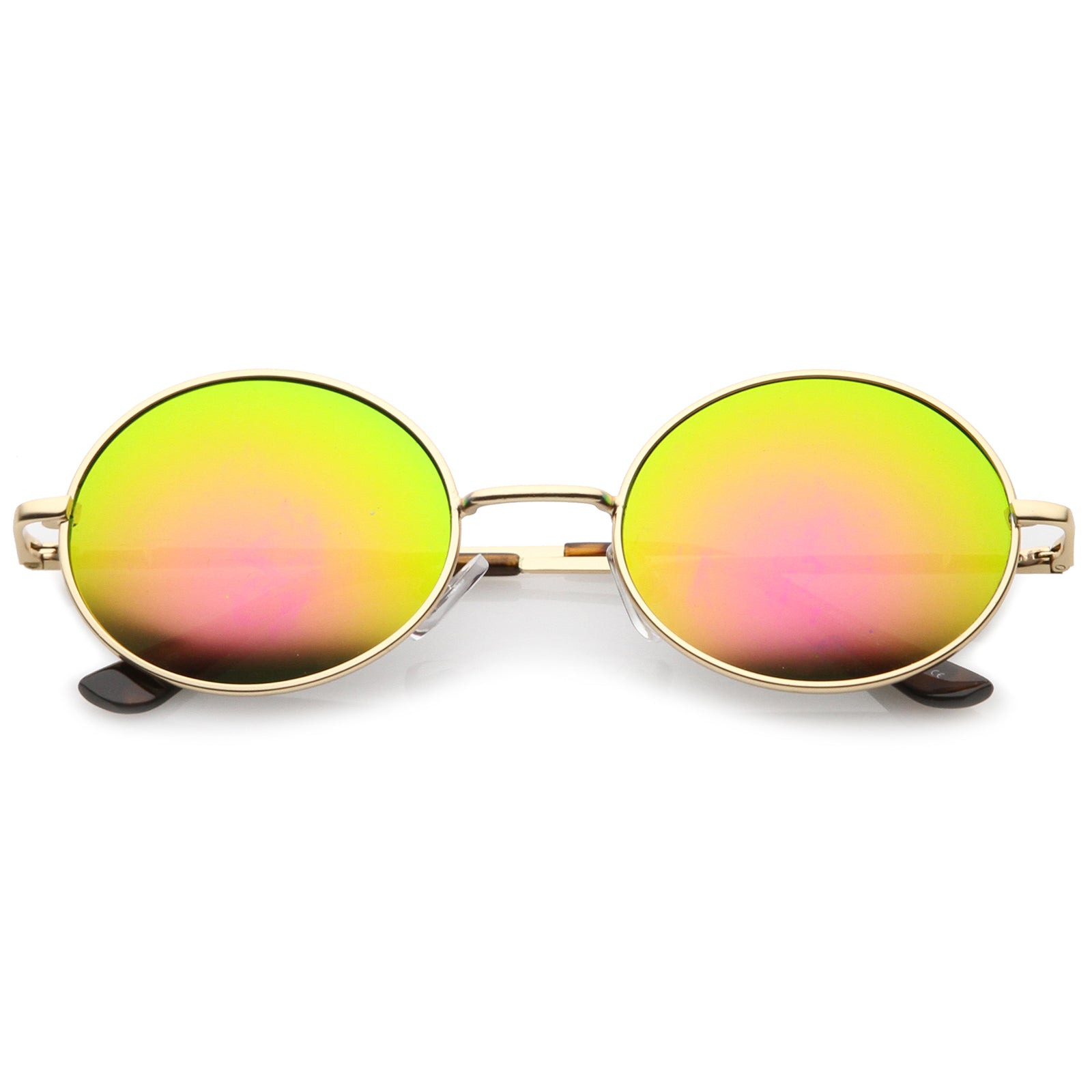 Gold / Pink-Green Mirror