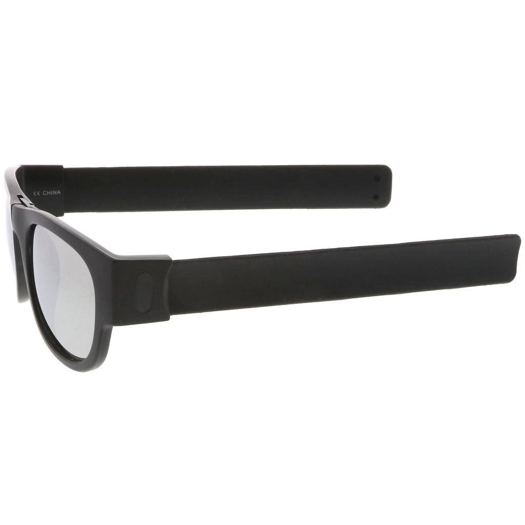 Black-Black / Silver Mirror