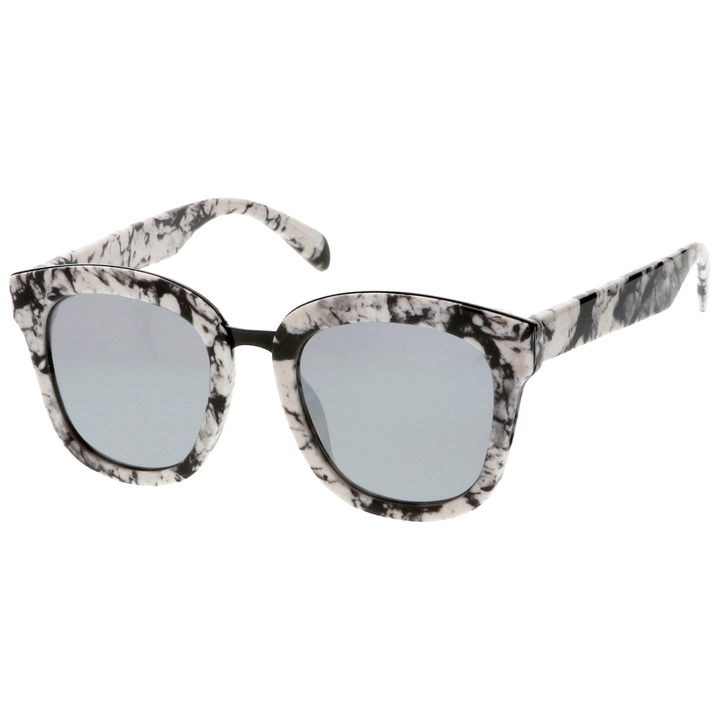 Black-White-Black / Silver Mirror