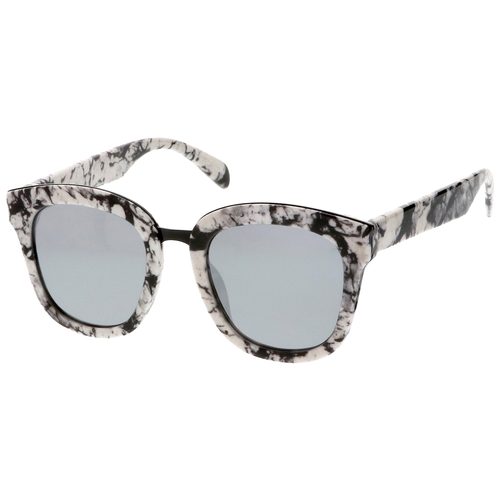 Black-White-Black / Silver Mirror