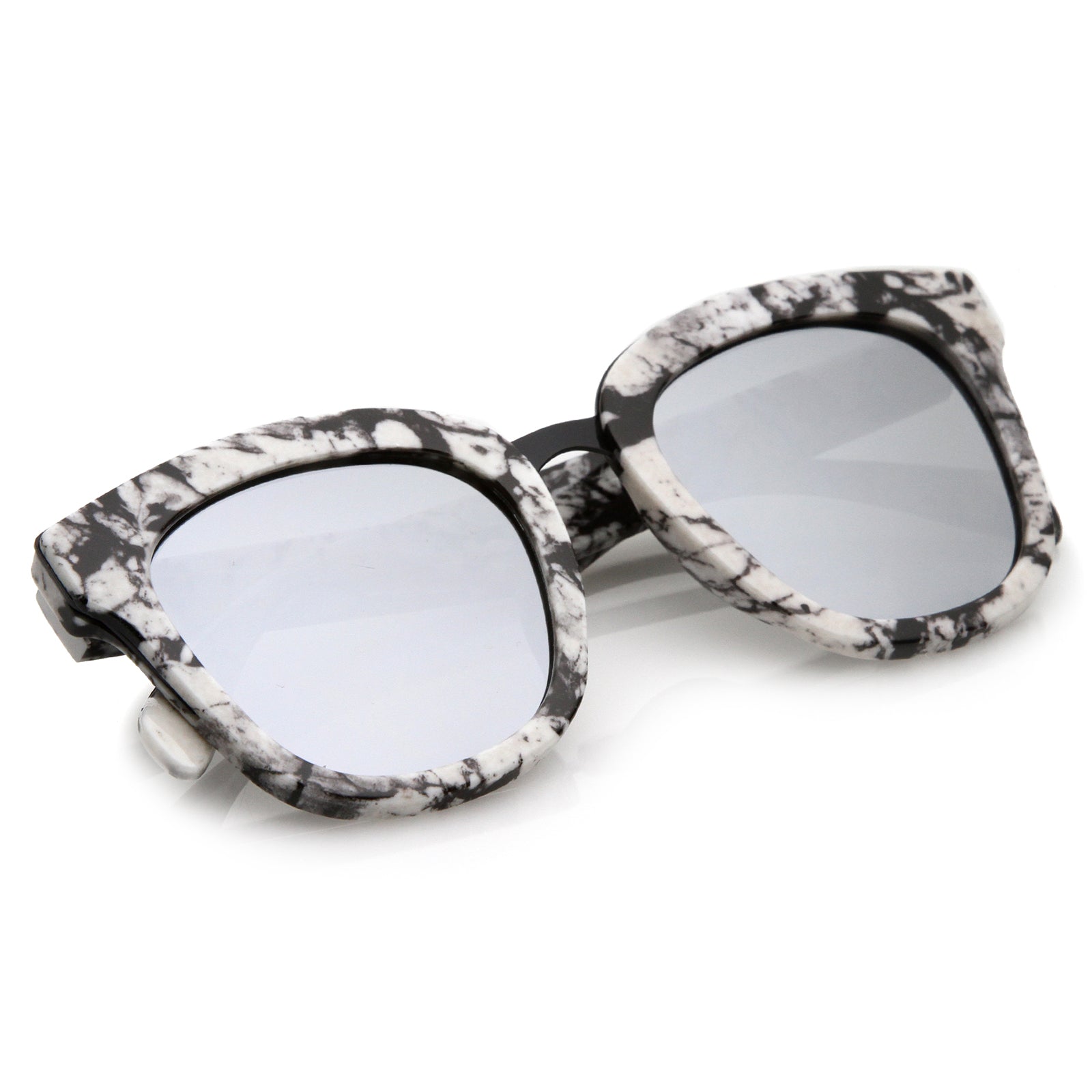Black-White-Black / Silver Mirror