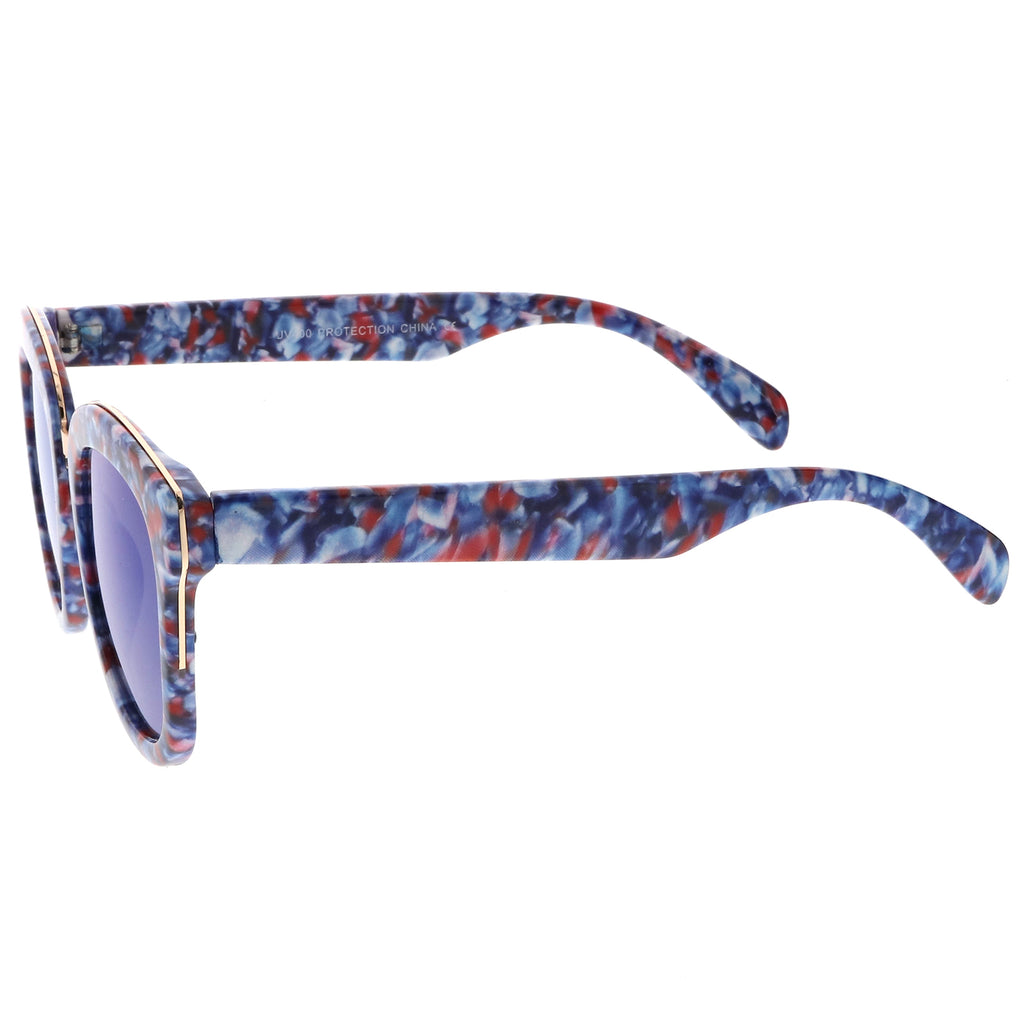 Blue-Red-Gold / Blue Mirror