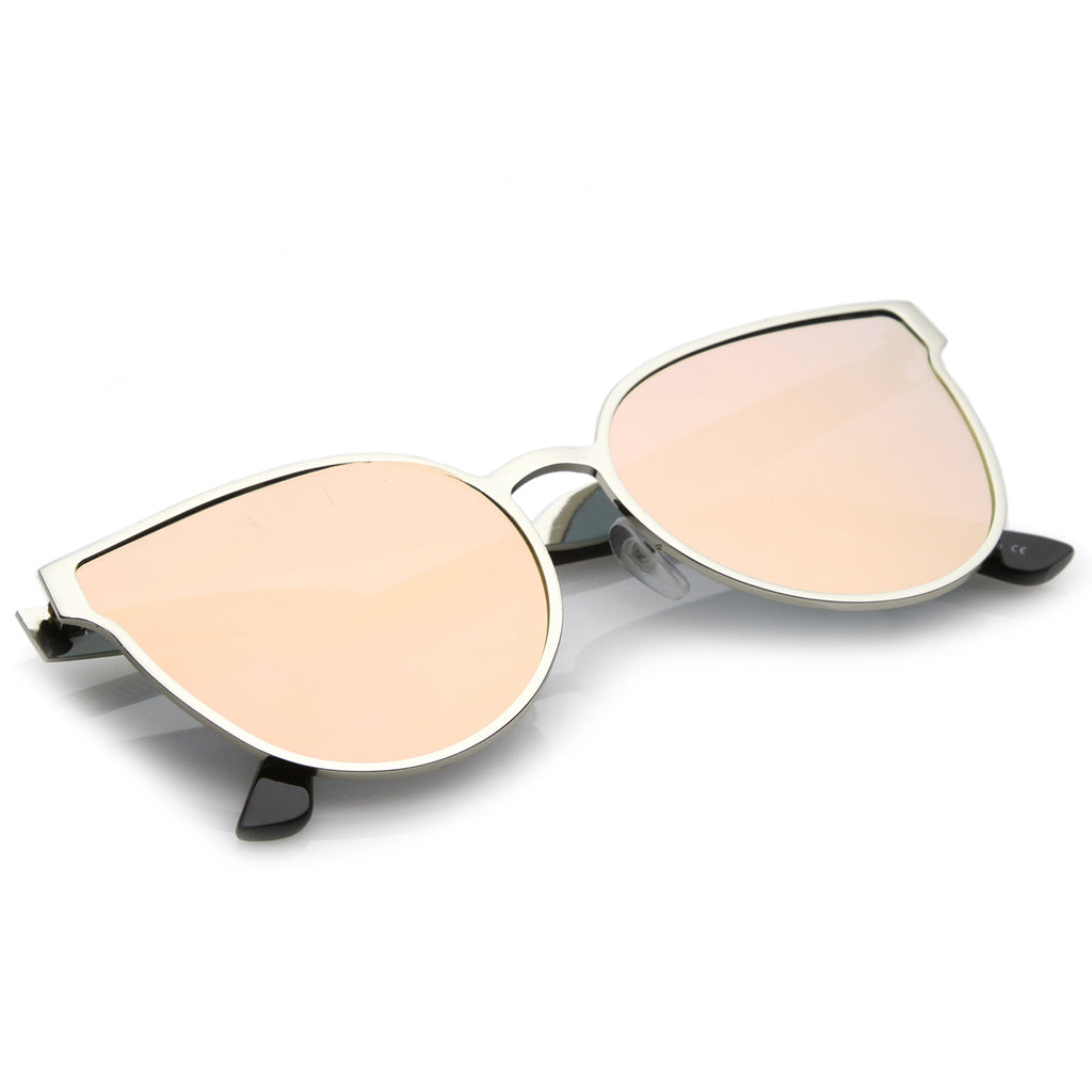 Shiny Silver / Pink Mirror