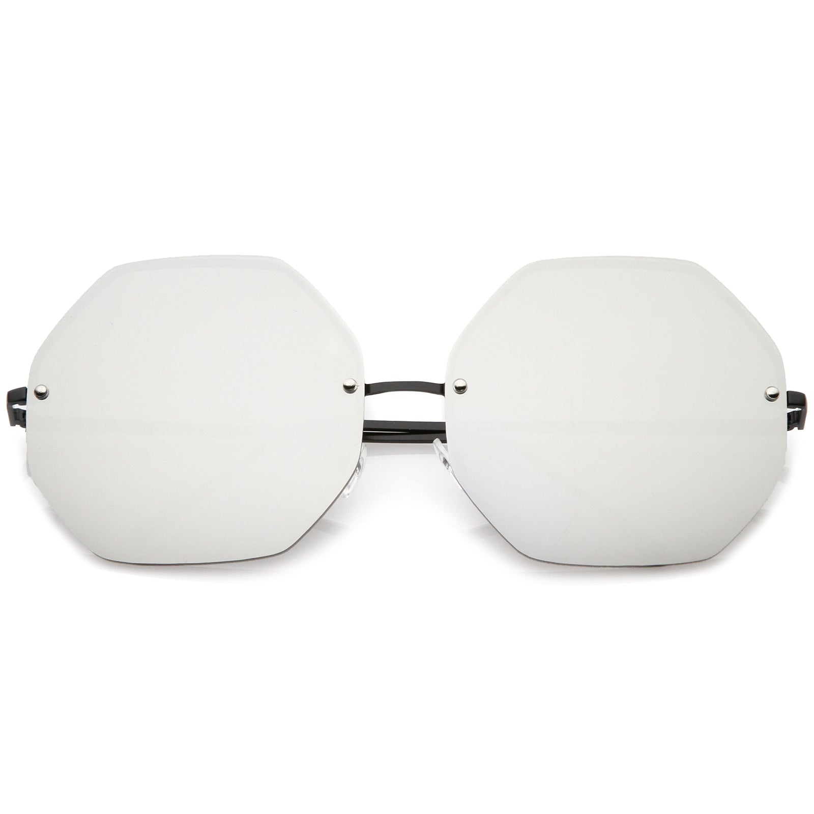 Black / Silver Mirror