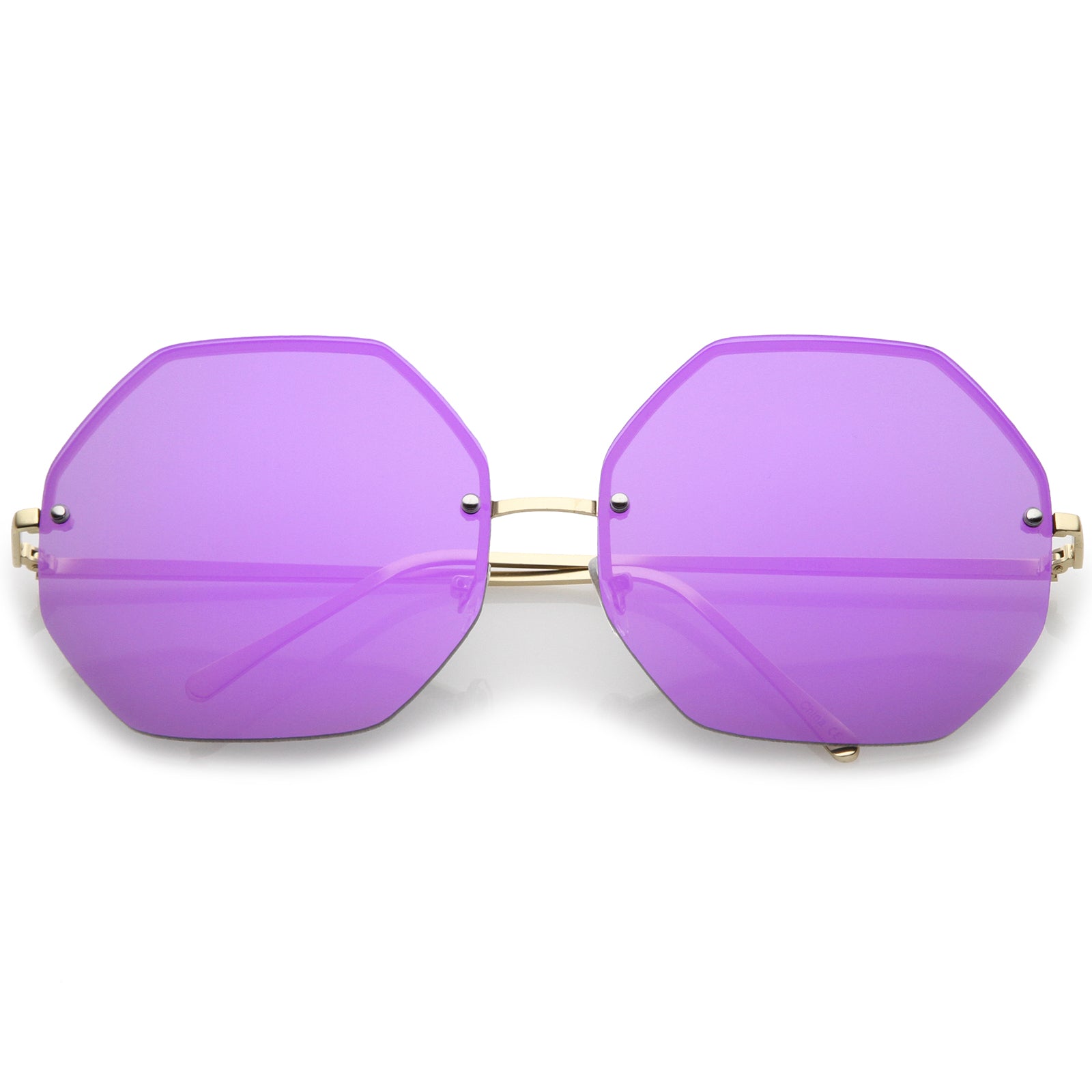 Gold / Purple Mirror