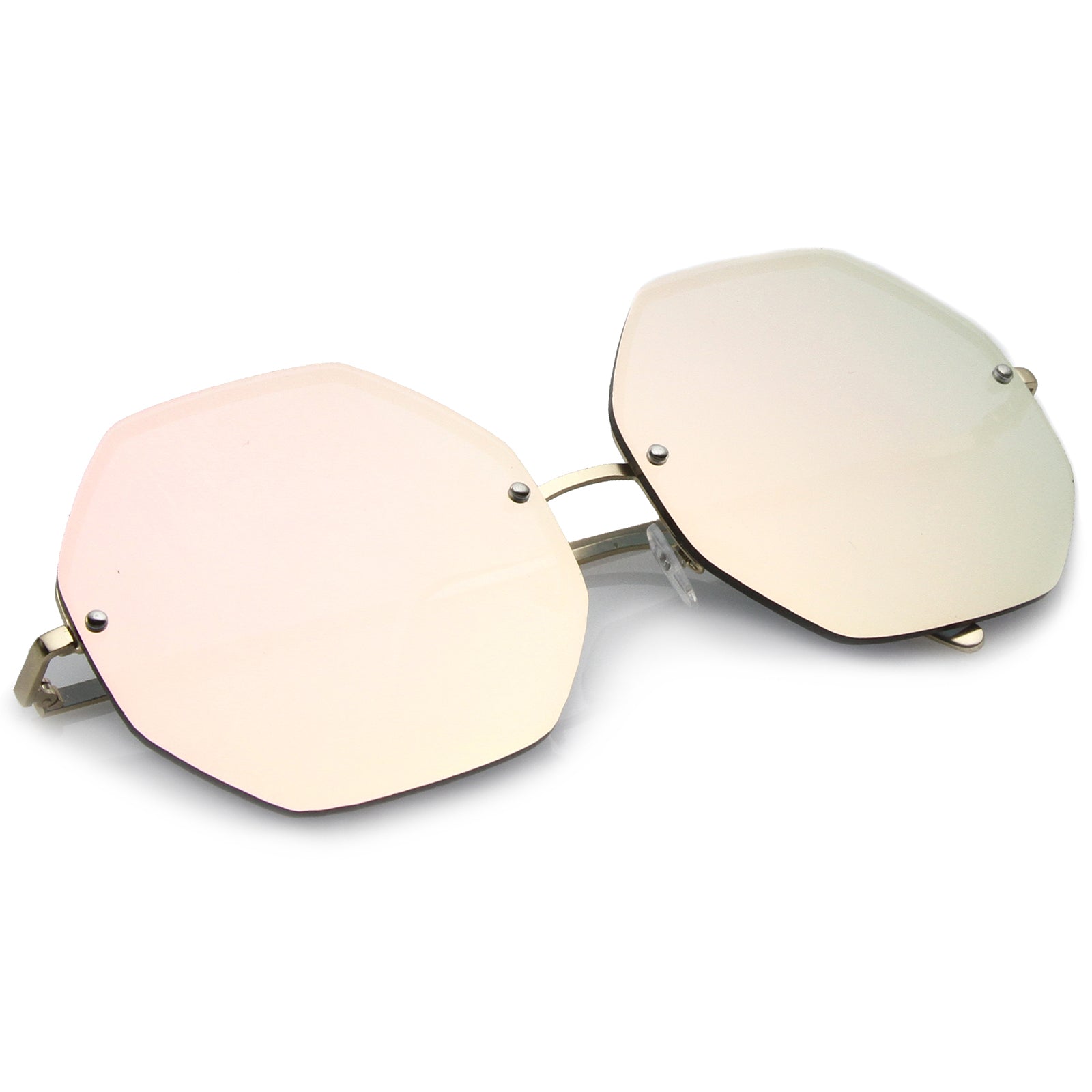 Gold / Pink Mirror