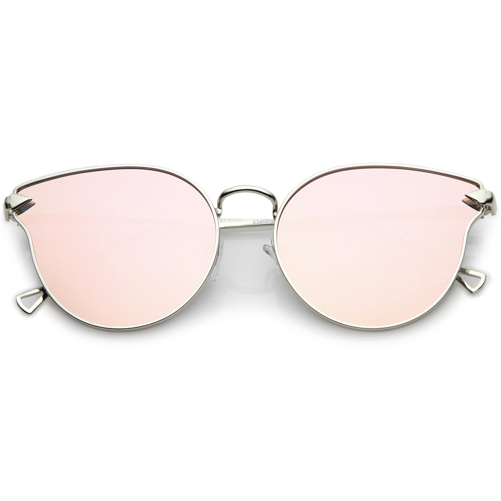 Silver / Pink Mirror