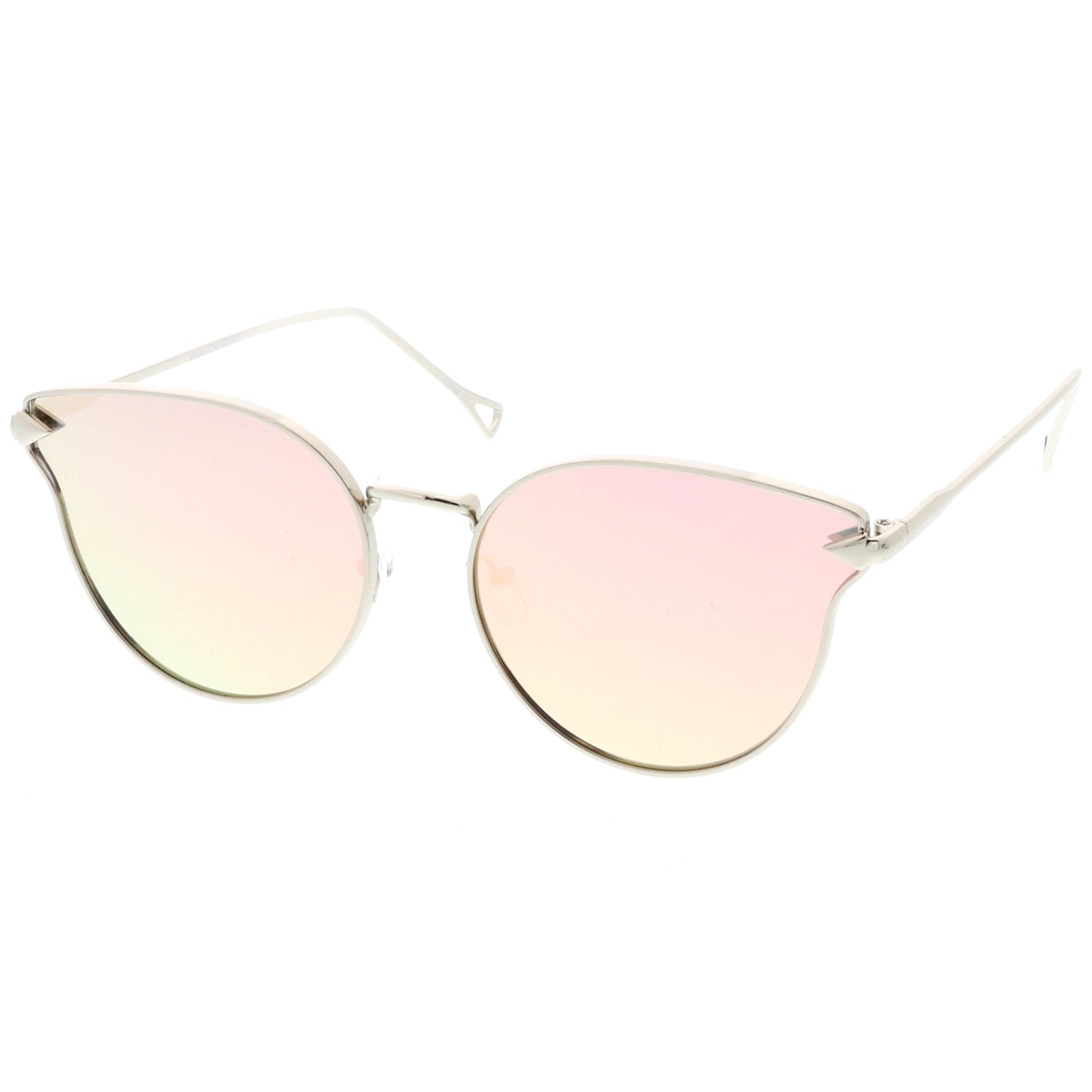 Silver / Pink Mirror