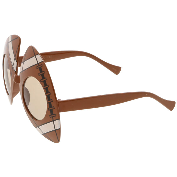 Louie Ebony & Vintage Bronze Round Wood Sunglasses | JORD