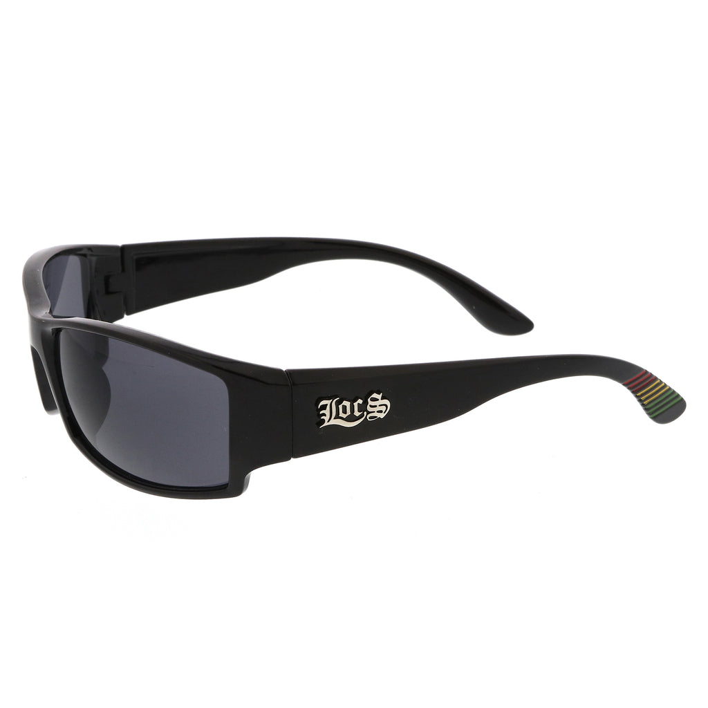Black-Red-Yellow-Green / Smoke