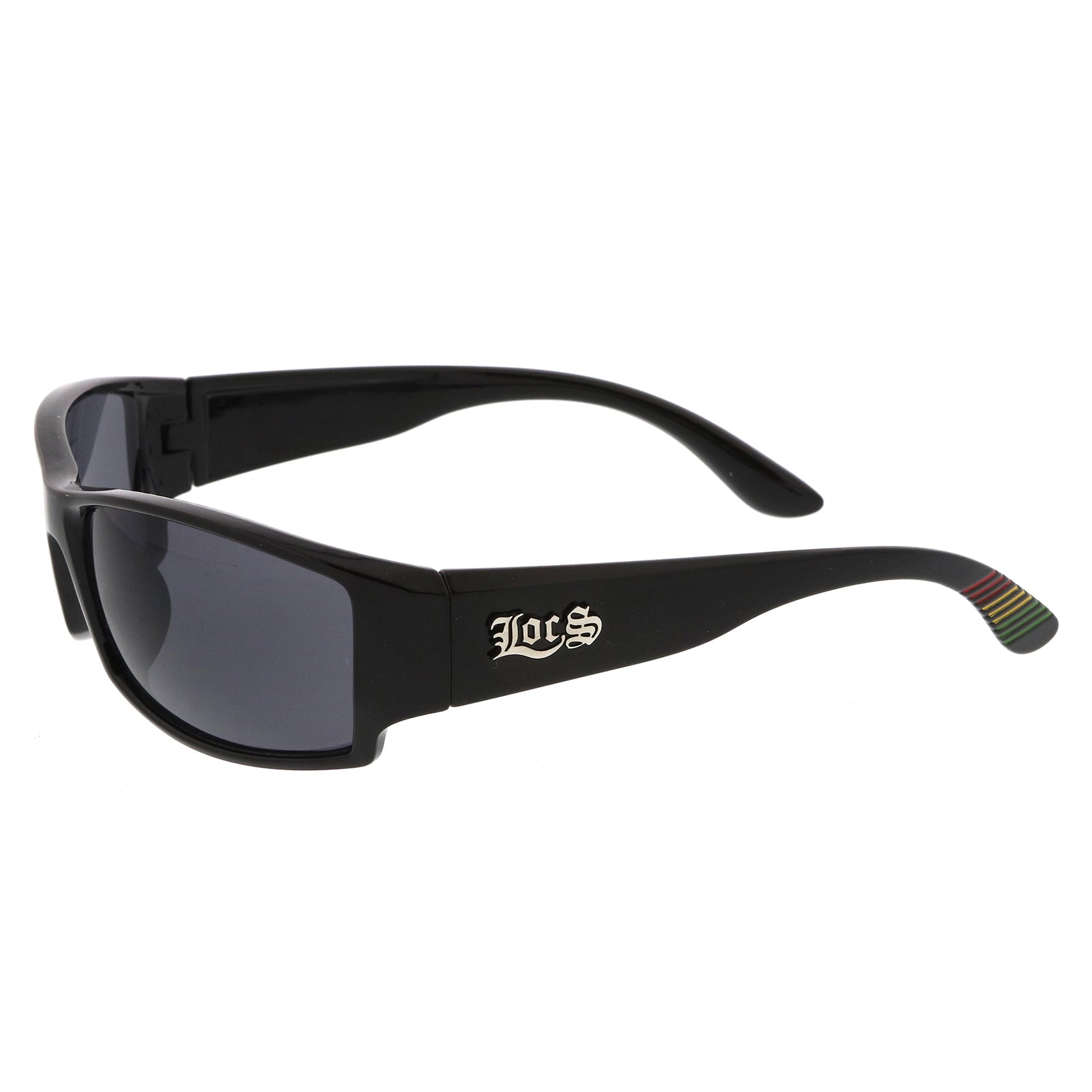 Black-Red-Yellow-Green / Smoke