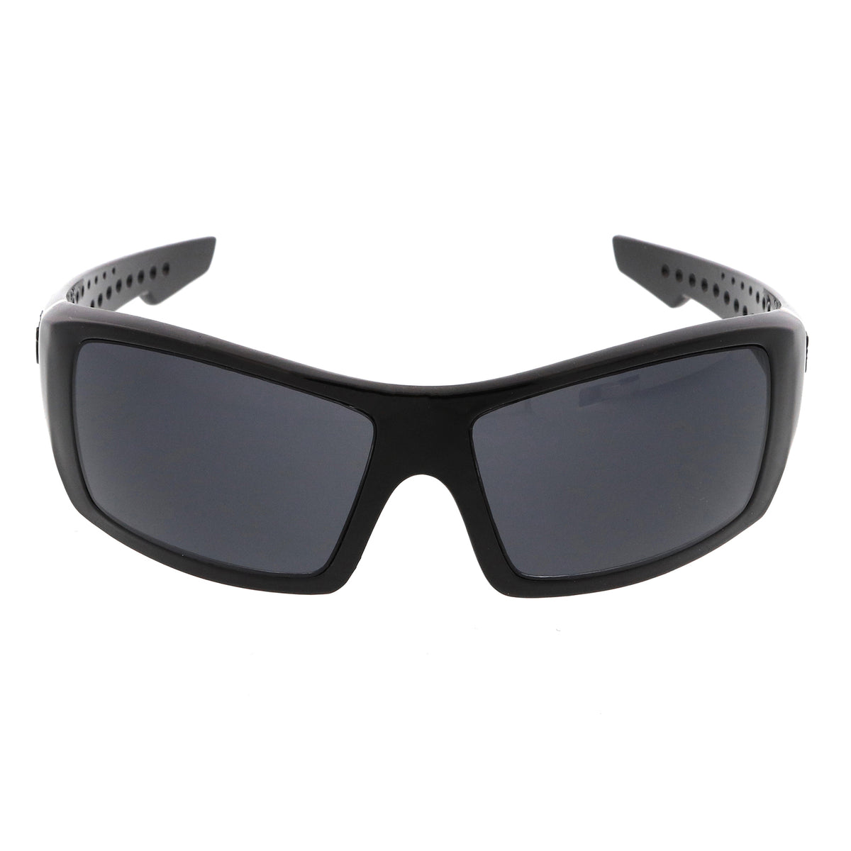 Men's Rapper Hip Hop Metal Accent Dark Lens Rectangle LOCS Sunglasses ...