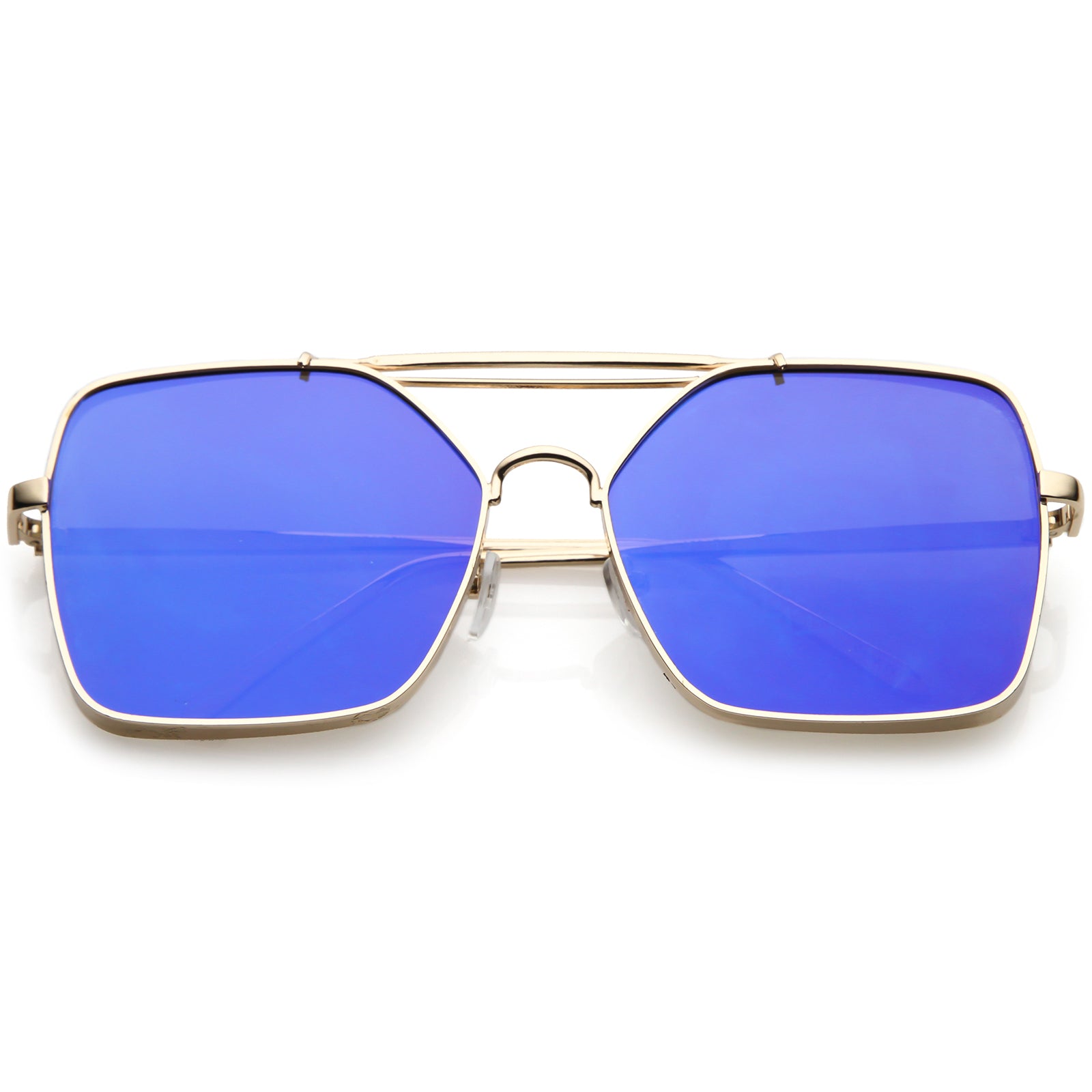 Gold / Blue Mirror