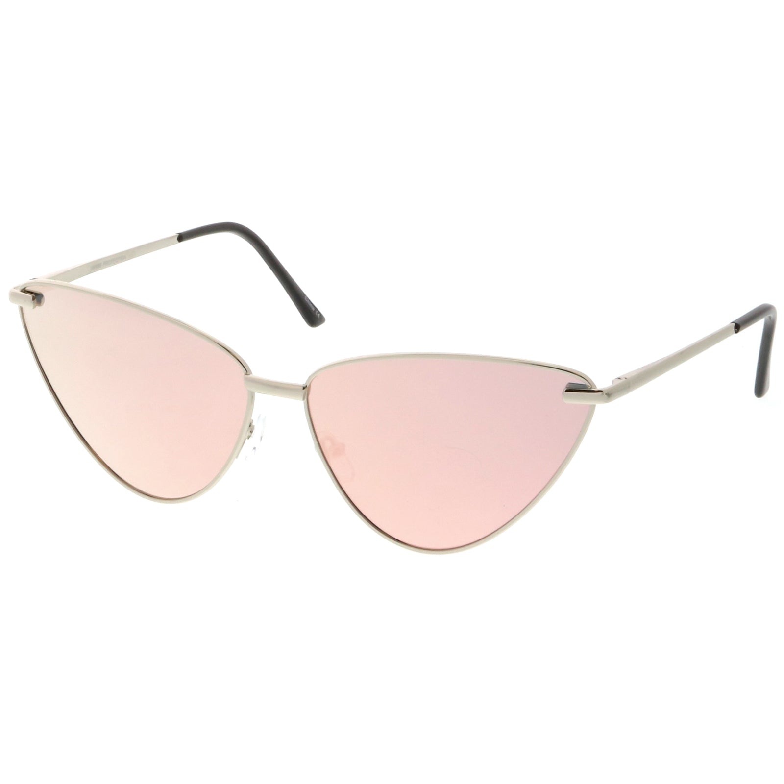 Silver / Pink Mirror