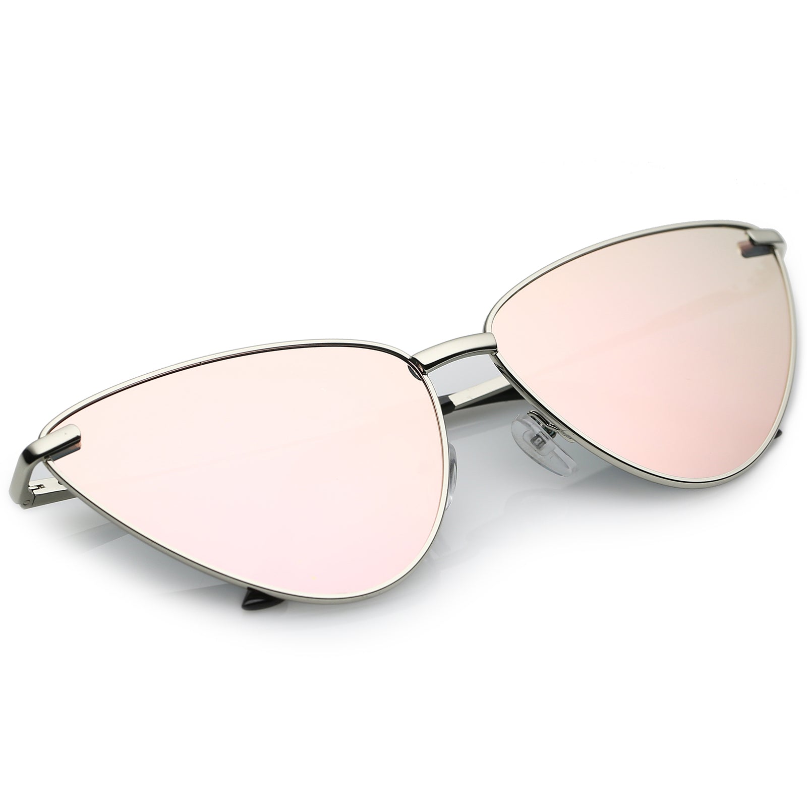 Silver / Pink Mirror