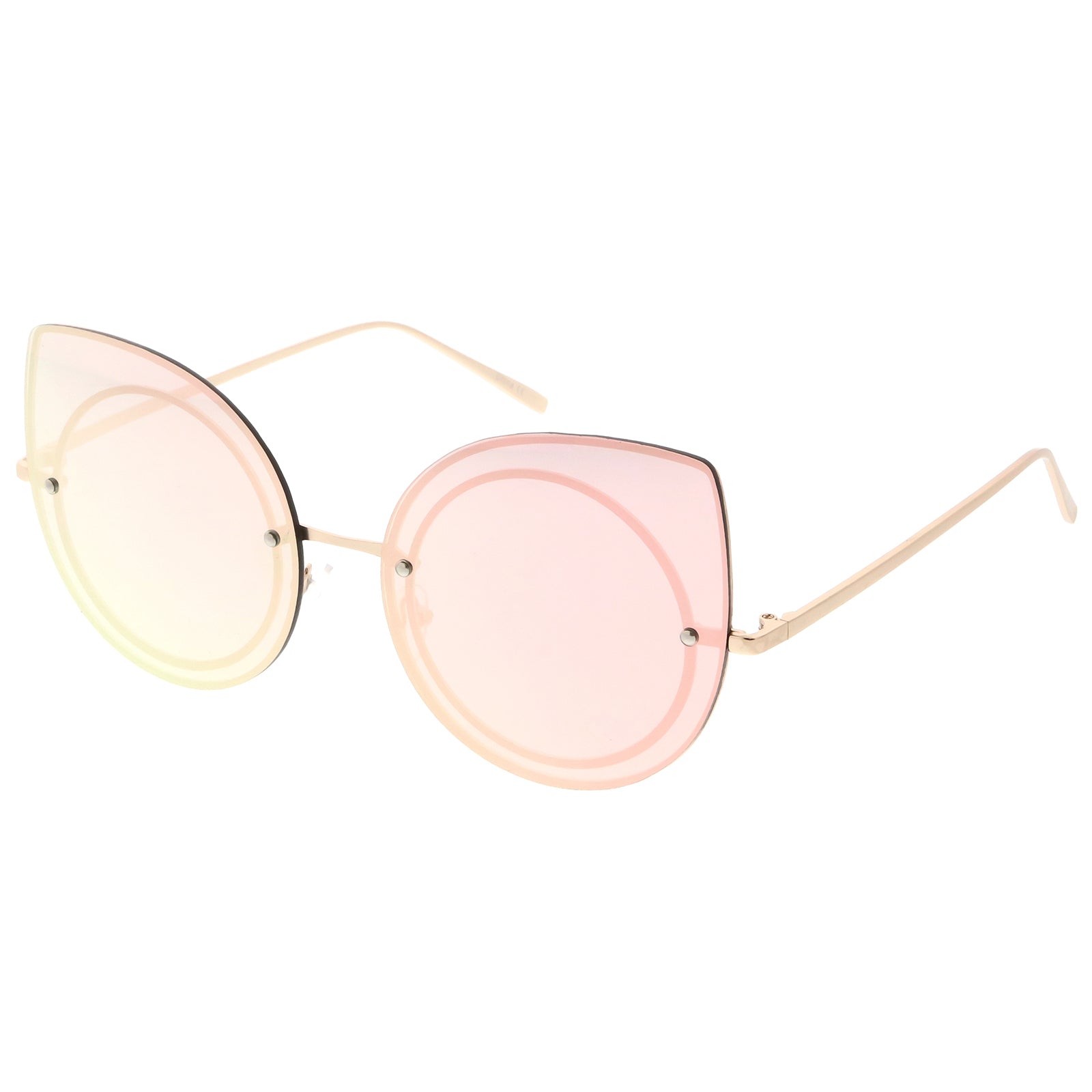 Gold / Pink Mirror