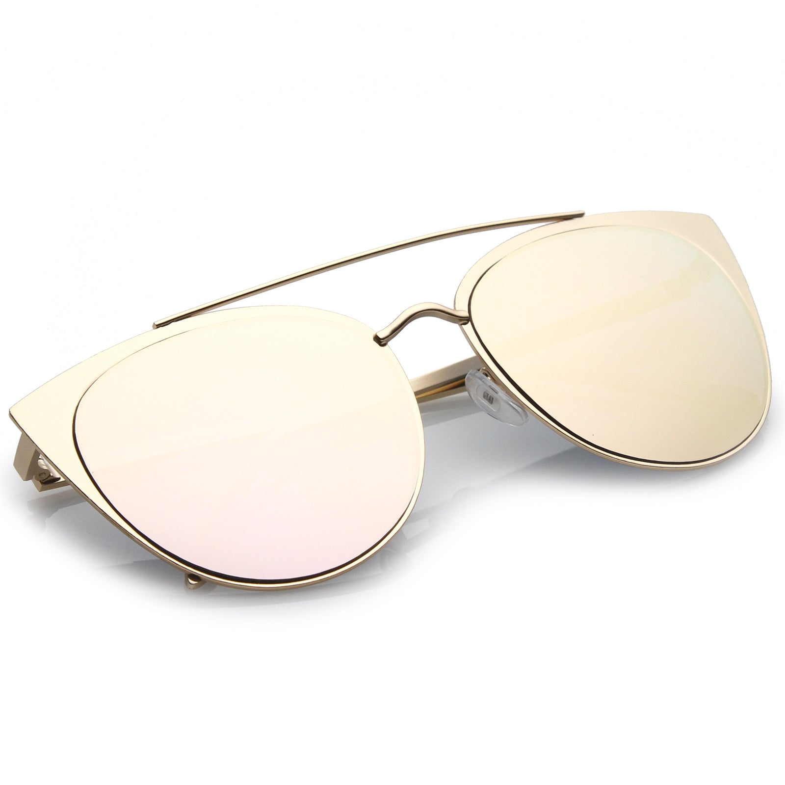 Matte Gold / Pink Mirror