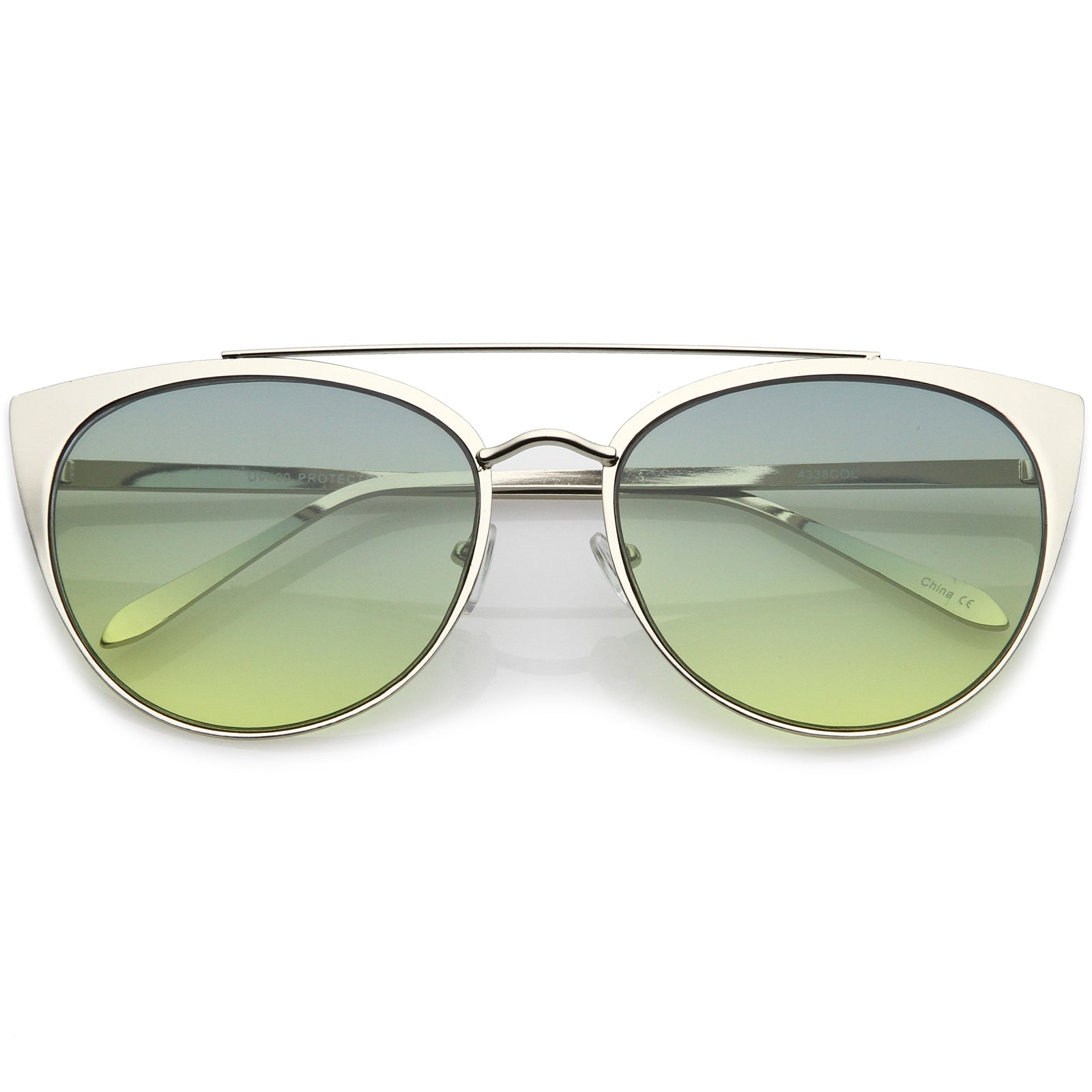 Shiny Silver / Green-Yellow