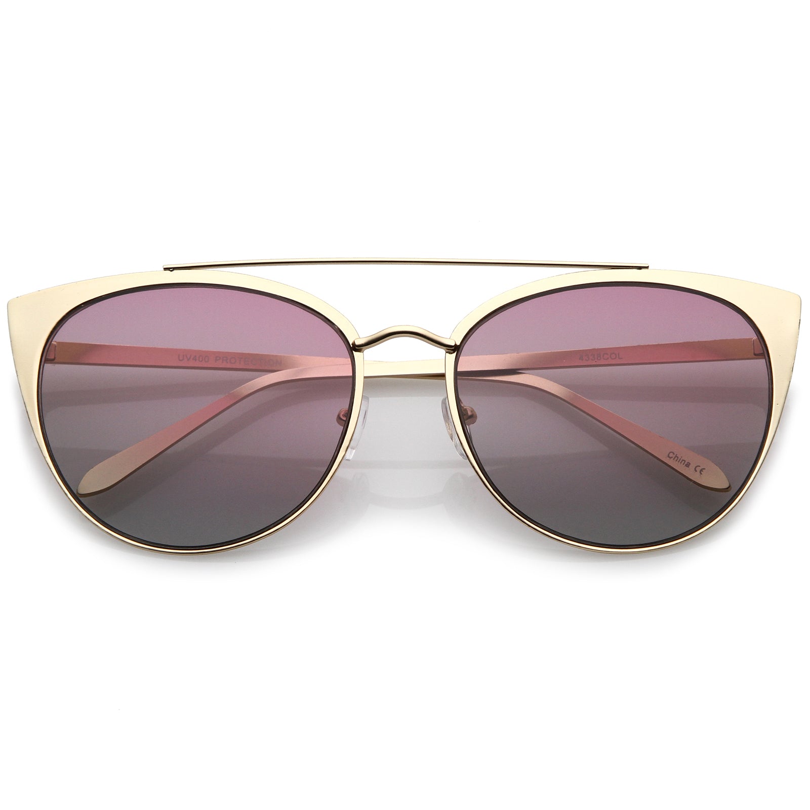 Matte Gold / Pink-Grey