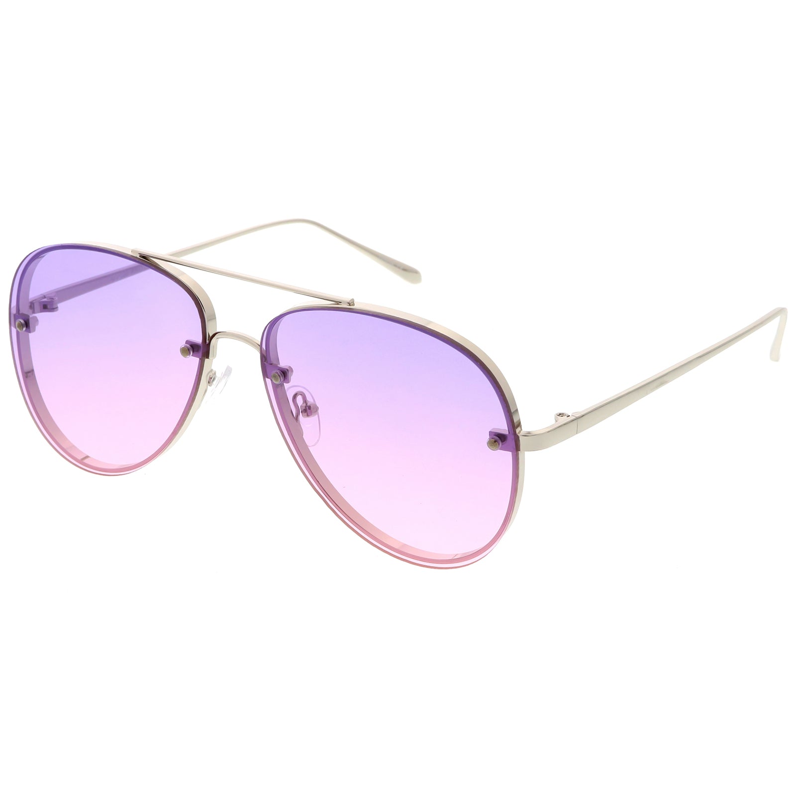 Silver / Purple Pink