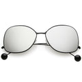 Black / Silver Mirror