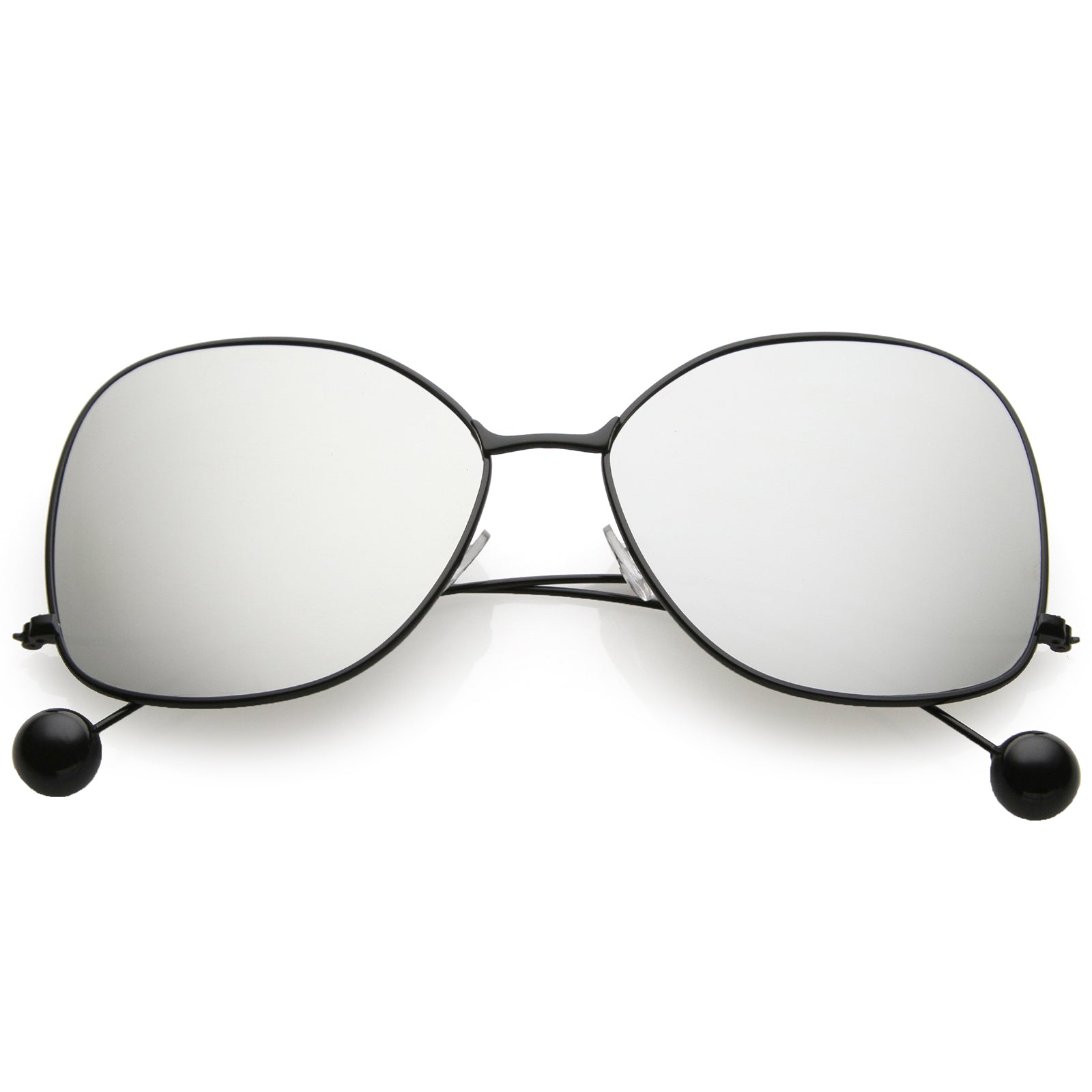 Black / Silver Mirror