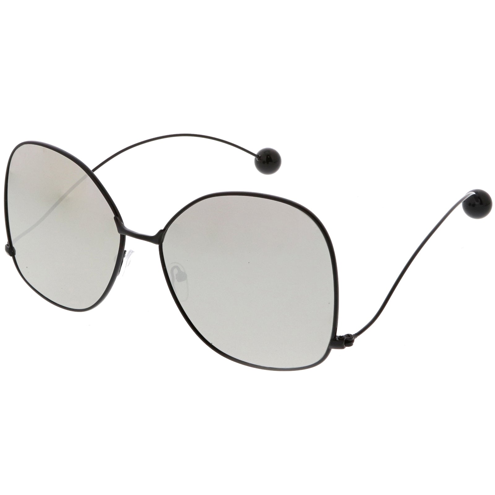 Black / Silver Mirror