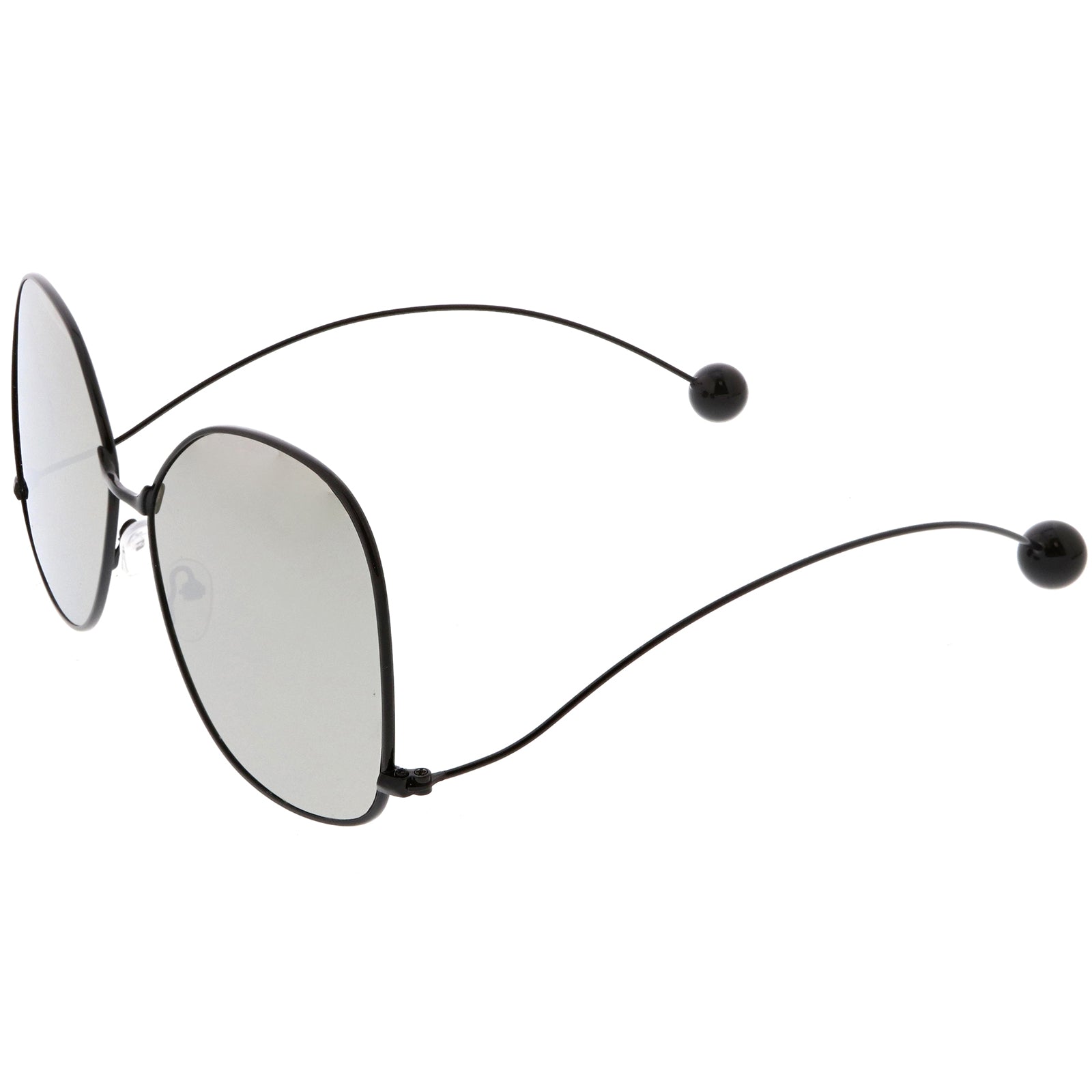 Black / Silver Mirror