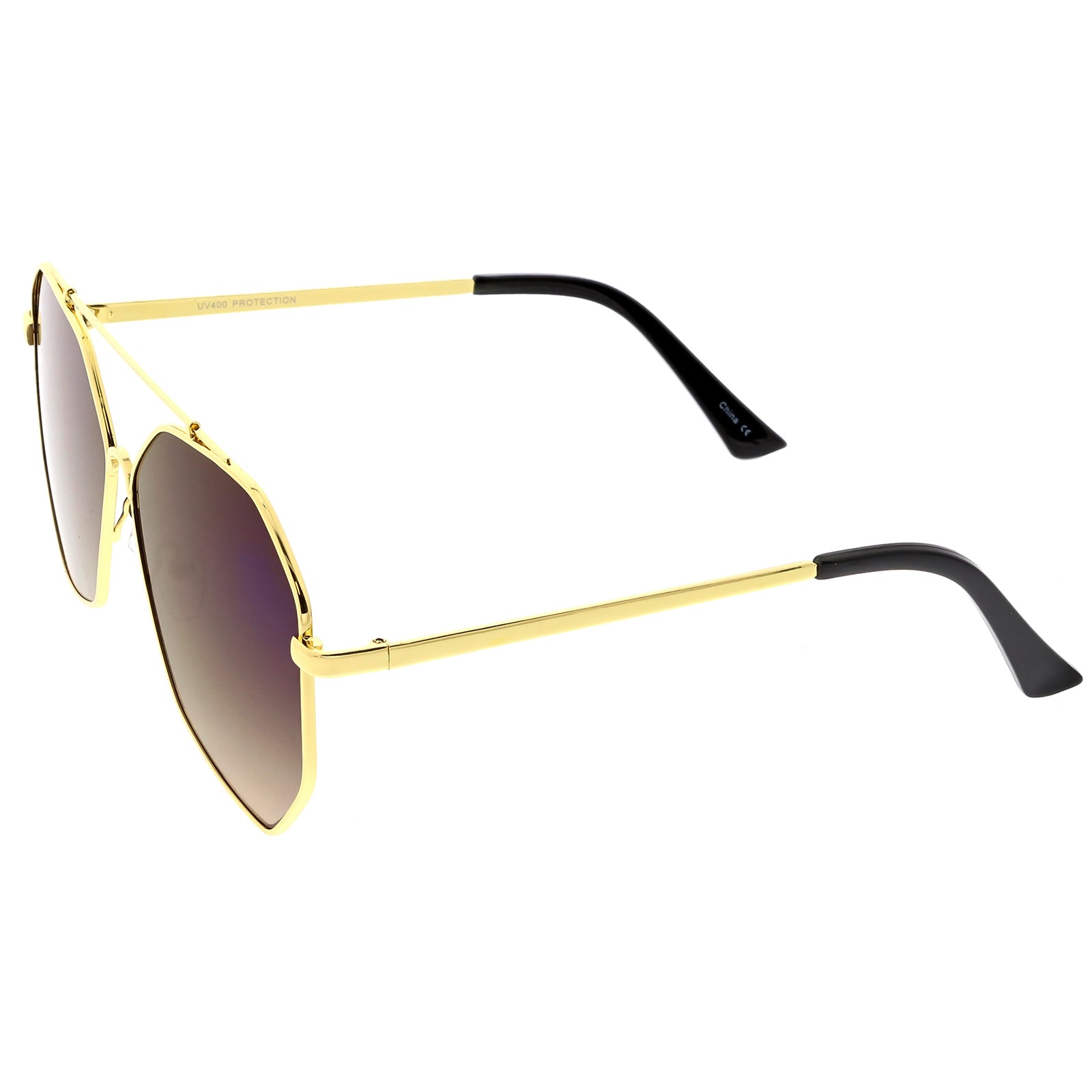 Gold / Blue Mirror