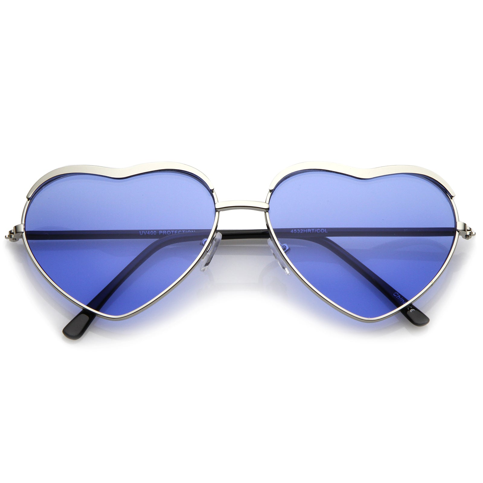 Silver / Blue