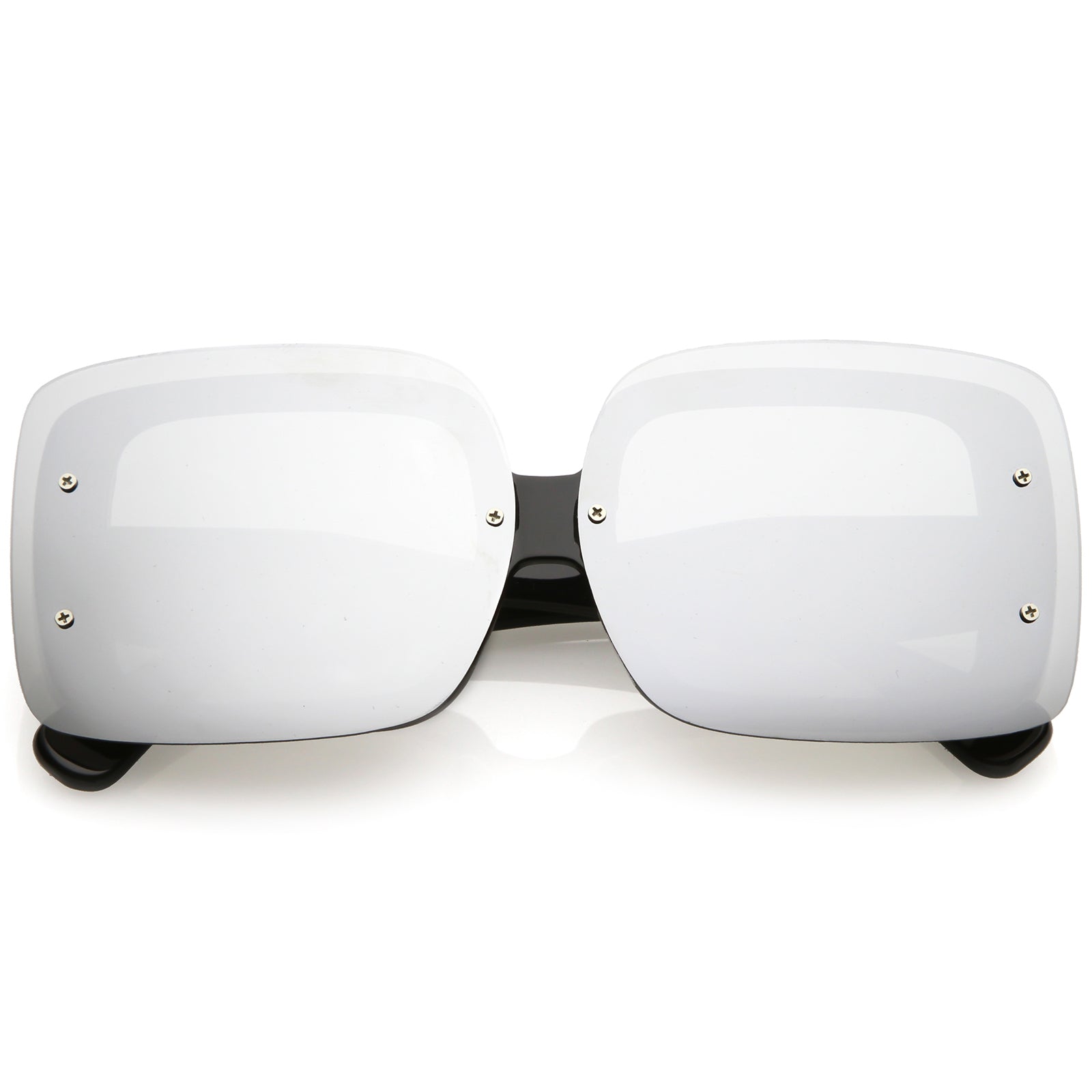 Black / Silver Mirror