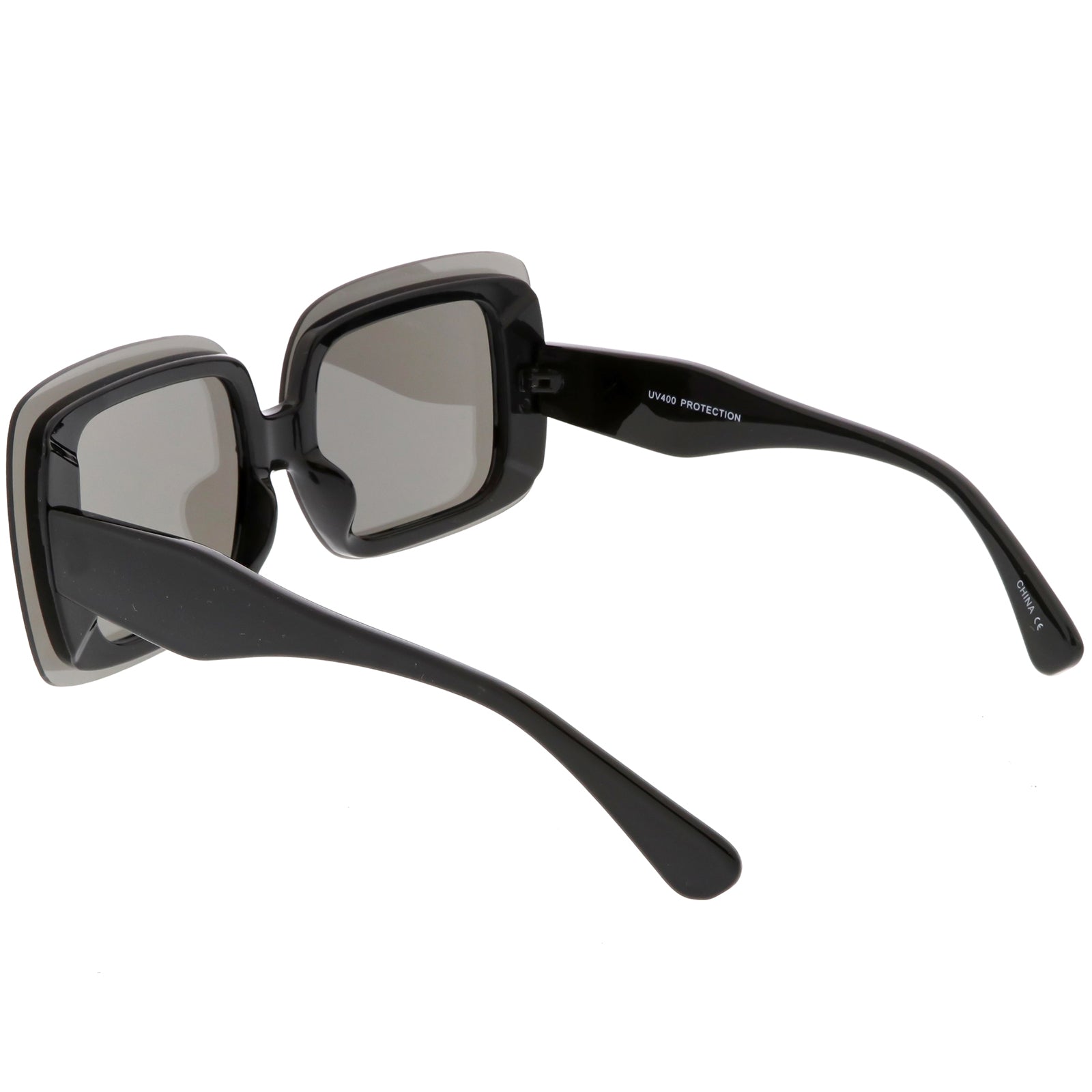 Black / Silver Mirror
