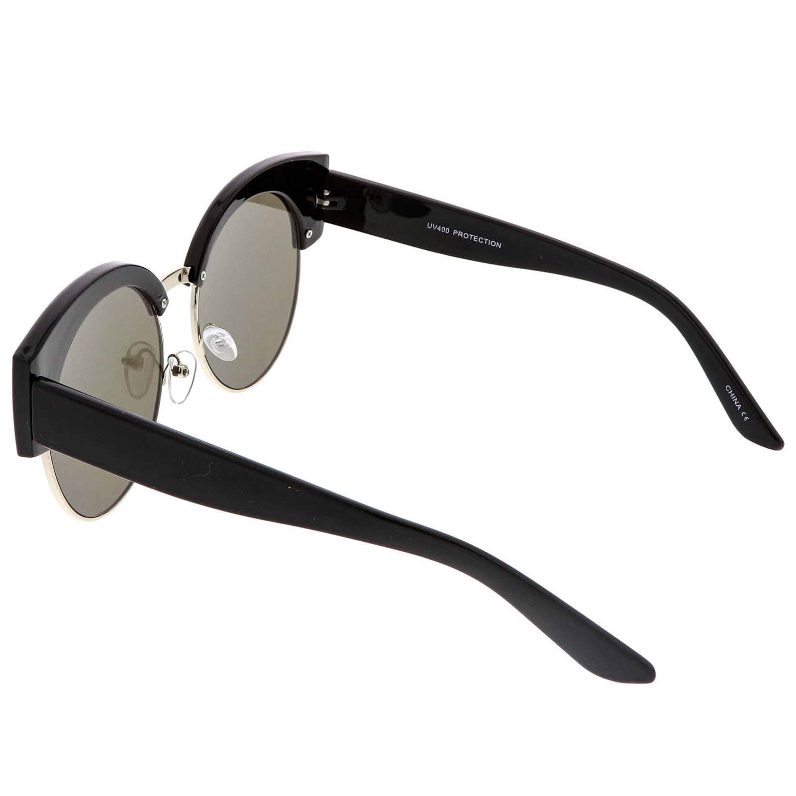 Black Silver / Blue Mirror