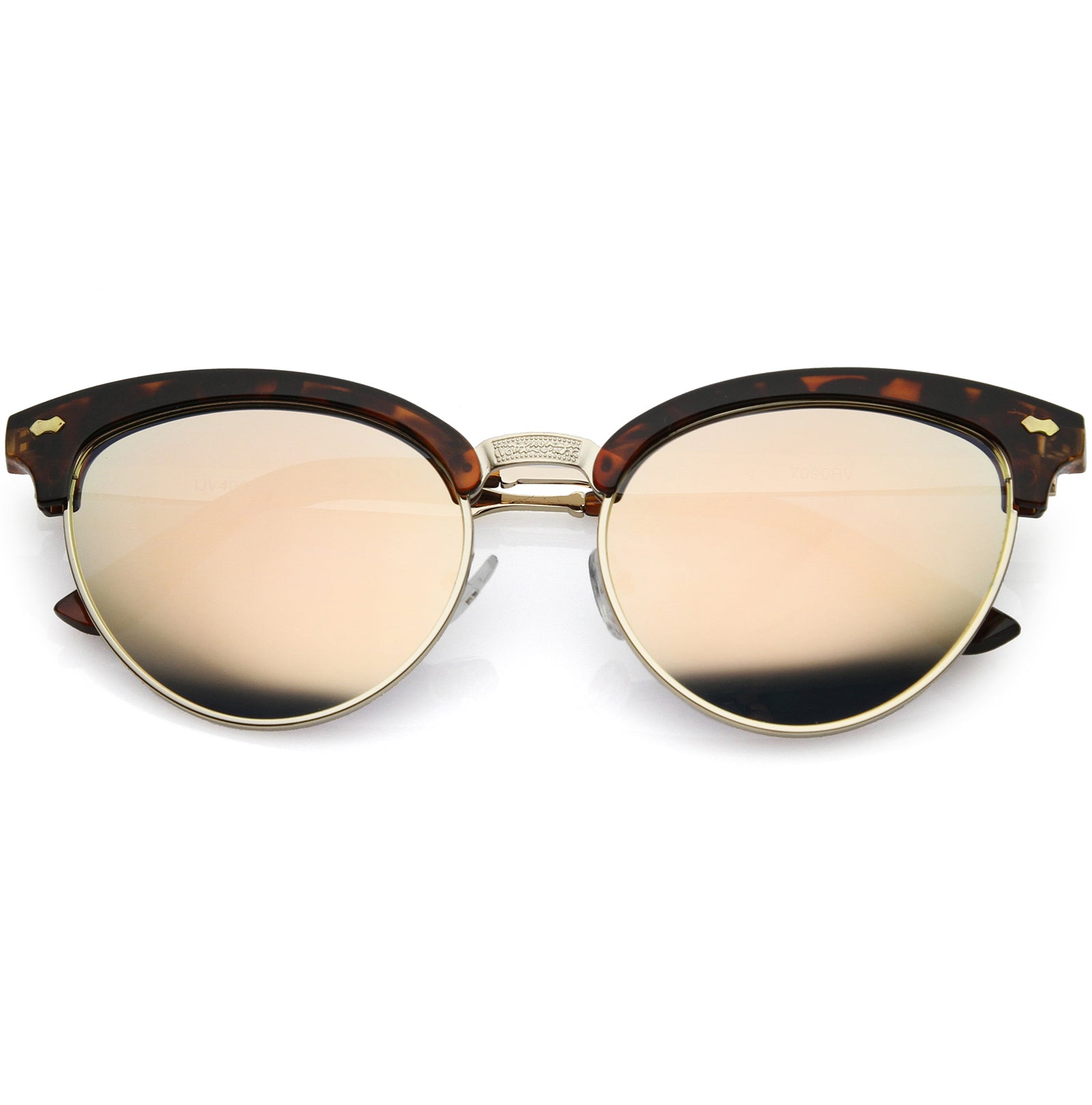 Tortoise Gold / Pink Mirror