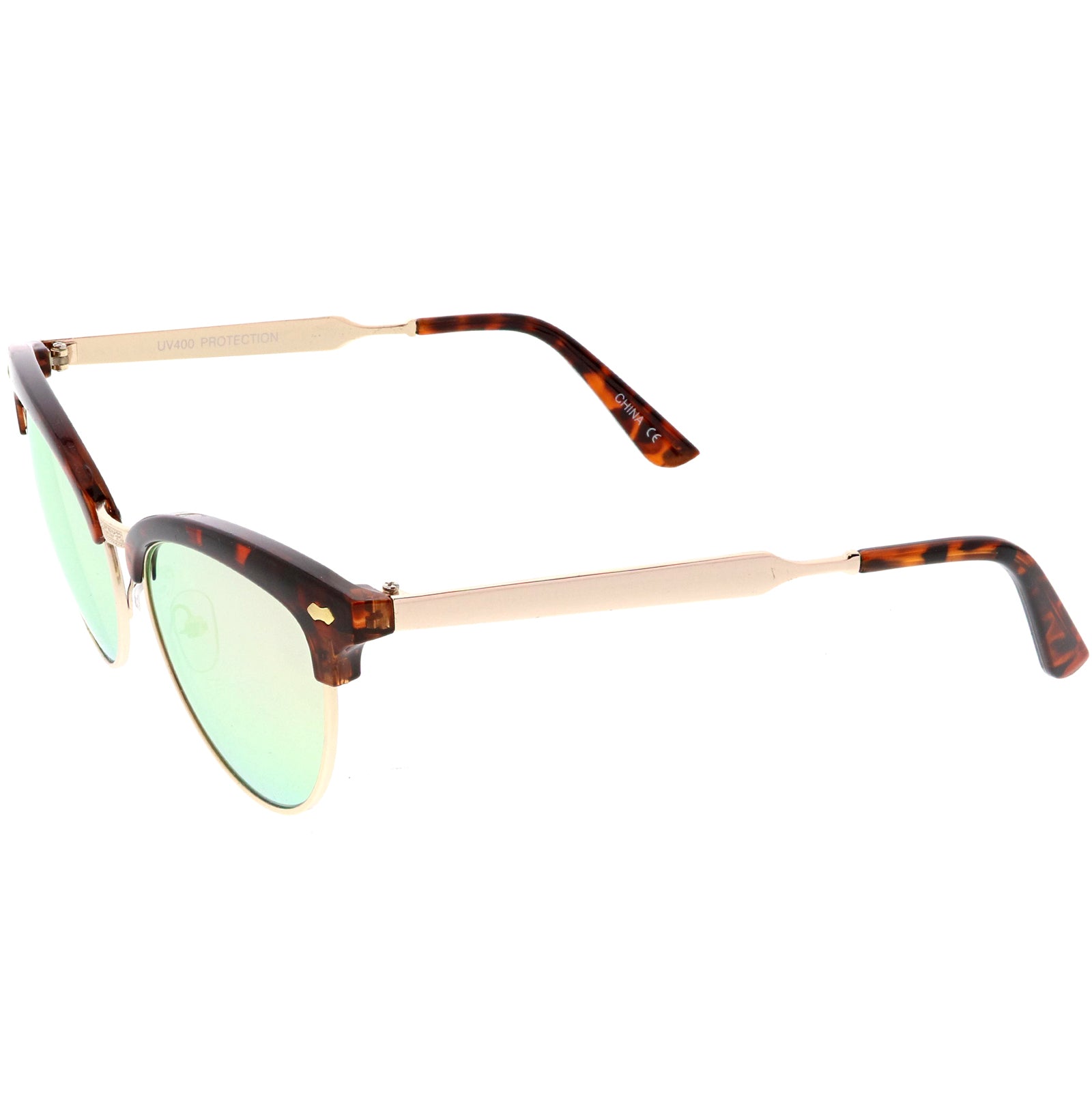 Tortoise Gold / Pink Mirror