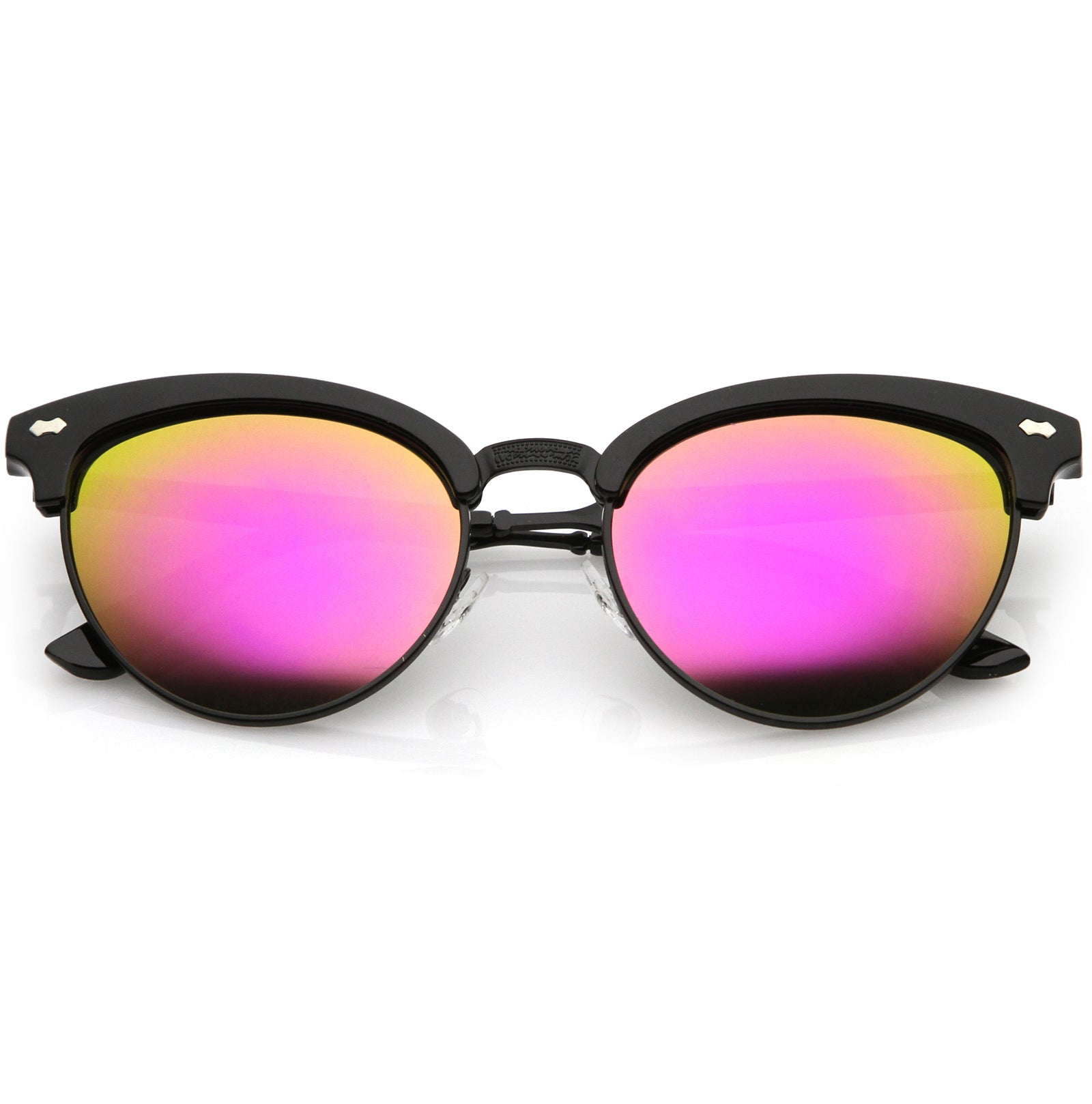 Black Black / Magenta Mirror