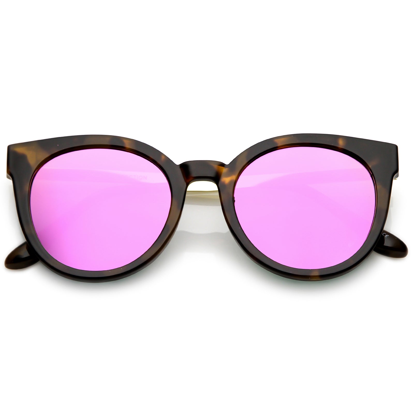 Tortoise Gold / Magenta Mirror