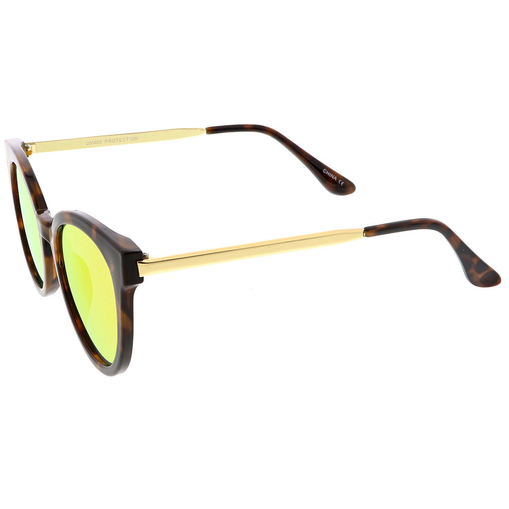 Tortoise Gold / Magenta Mirror