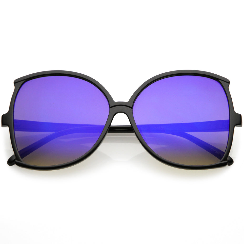 Black / Blue Mirror